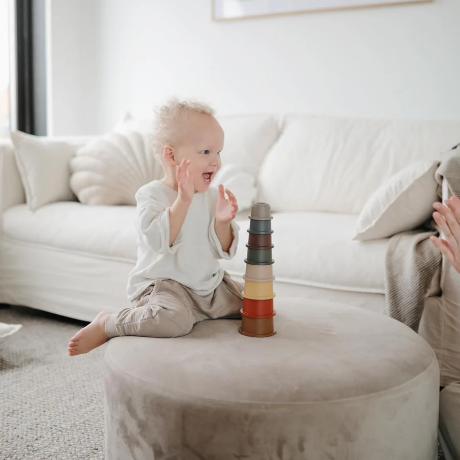 Mushie | Stacking Cups Baby Toy - Image 11