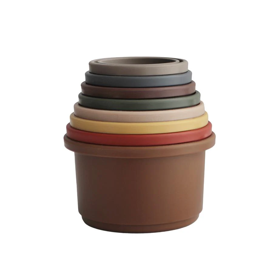 Mushie | Stacking Cups Baby Toy - Image 12