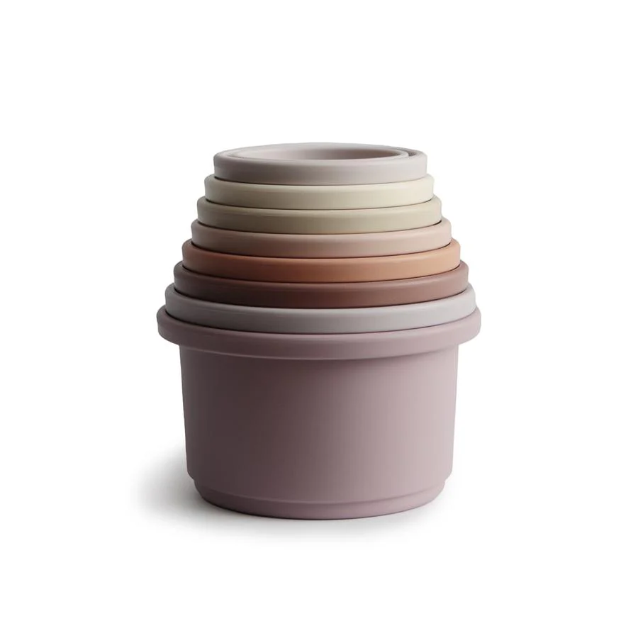 Mushie | Stacking Cups Baby Toy - Image 3