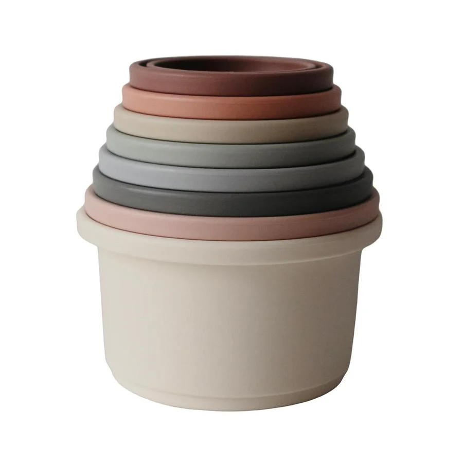 Mushie | Stacking Cups Baby Toy - Image 6