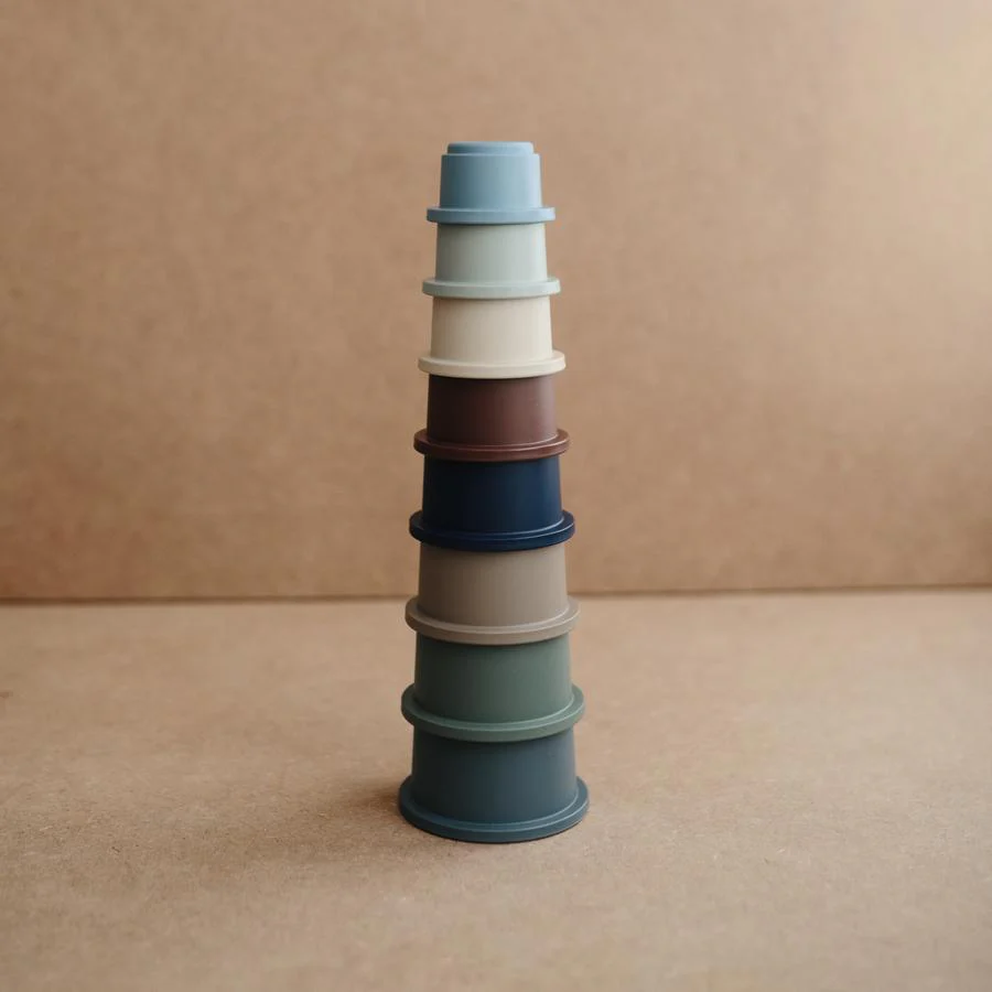 Mushie | Stacking Cups Baby Toy - Image 7