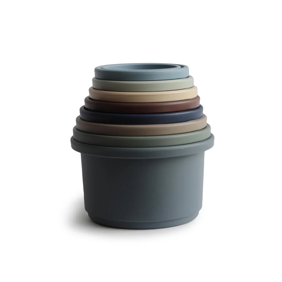 Mushie | Stacking Cups Baby Toy - Image 9