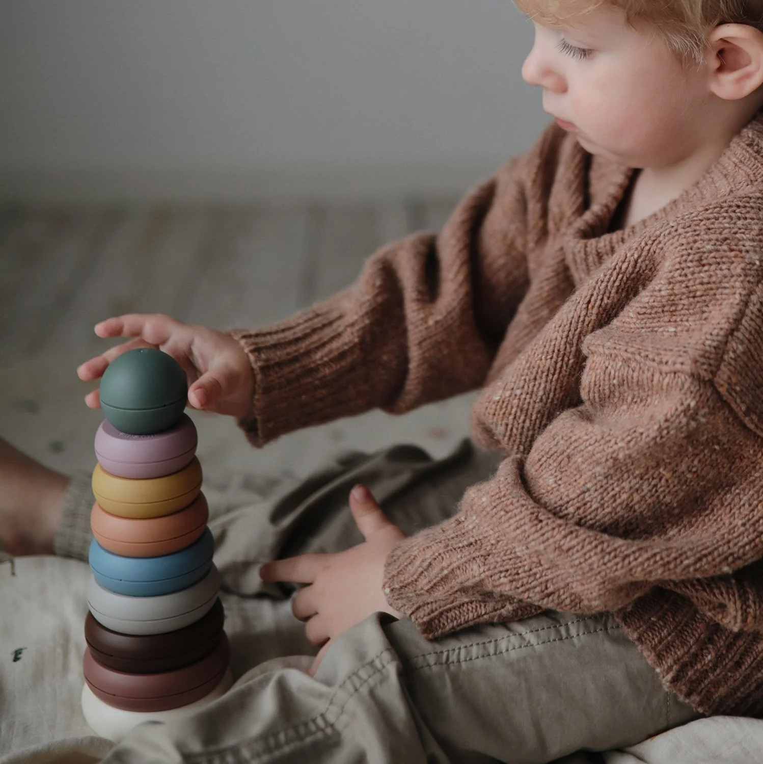 Mushie | Stacking Rings Toy - Image 10