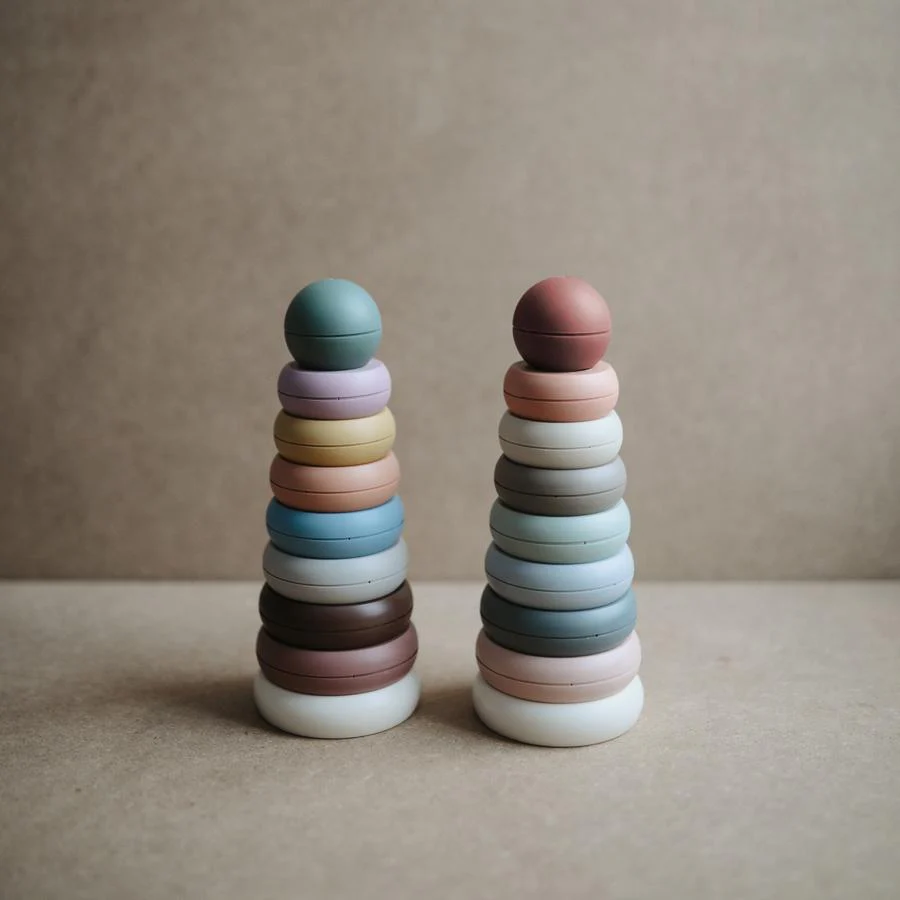 Mushie | Stacking Rings Toy - Image 2