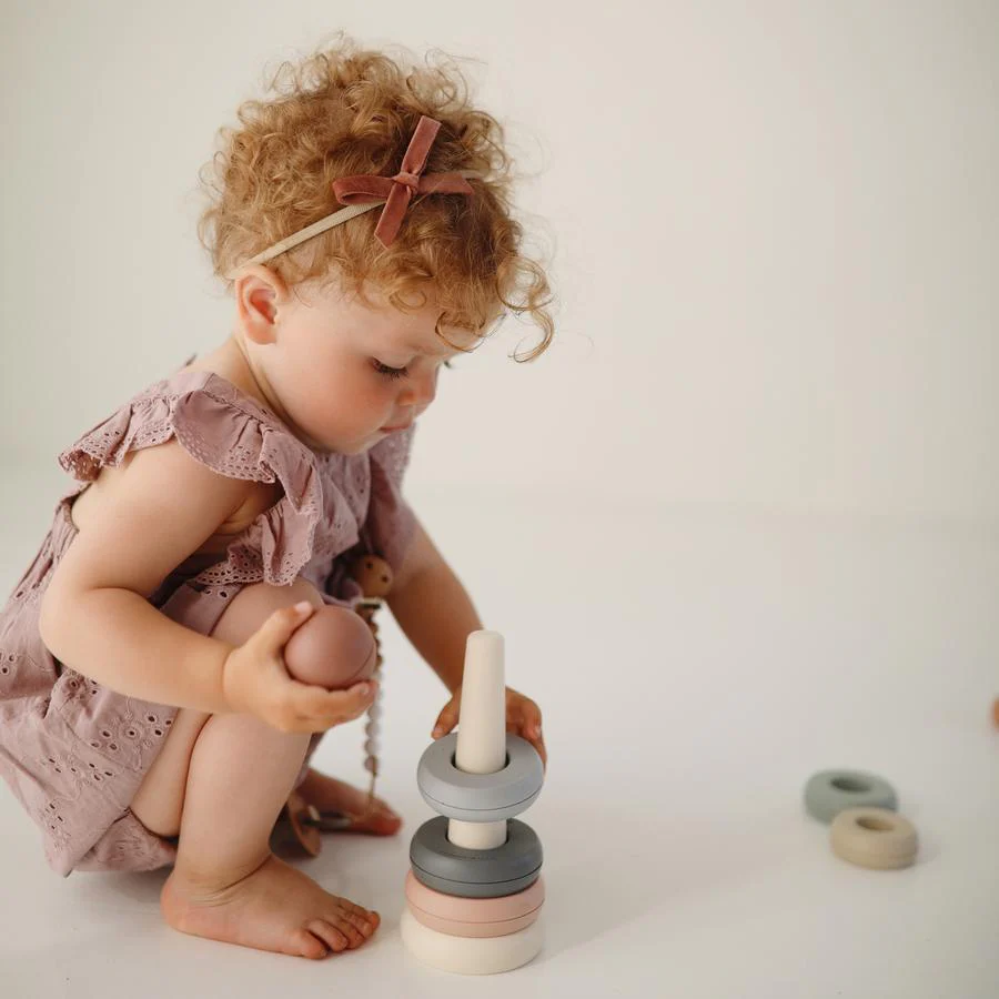 Mushie | Stacking Rings Toy - Image 4