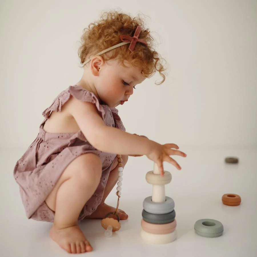 Mushie | Stacking Rings Toy - Image 5