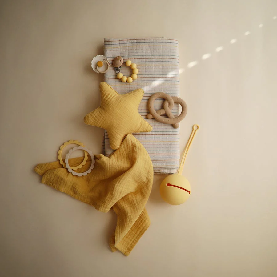 Mushie | Baby Security Blanket - Star - Image 8