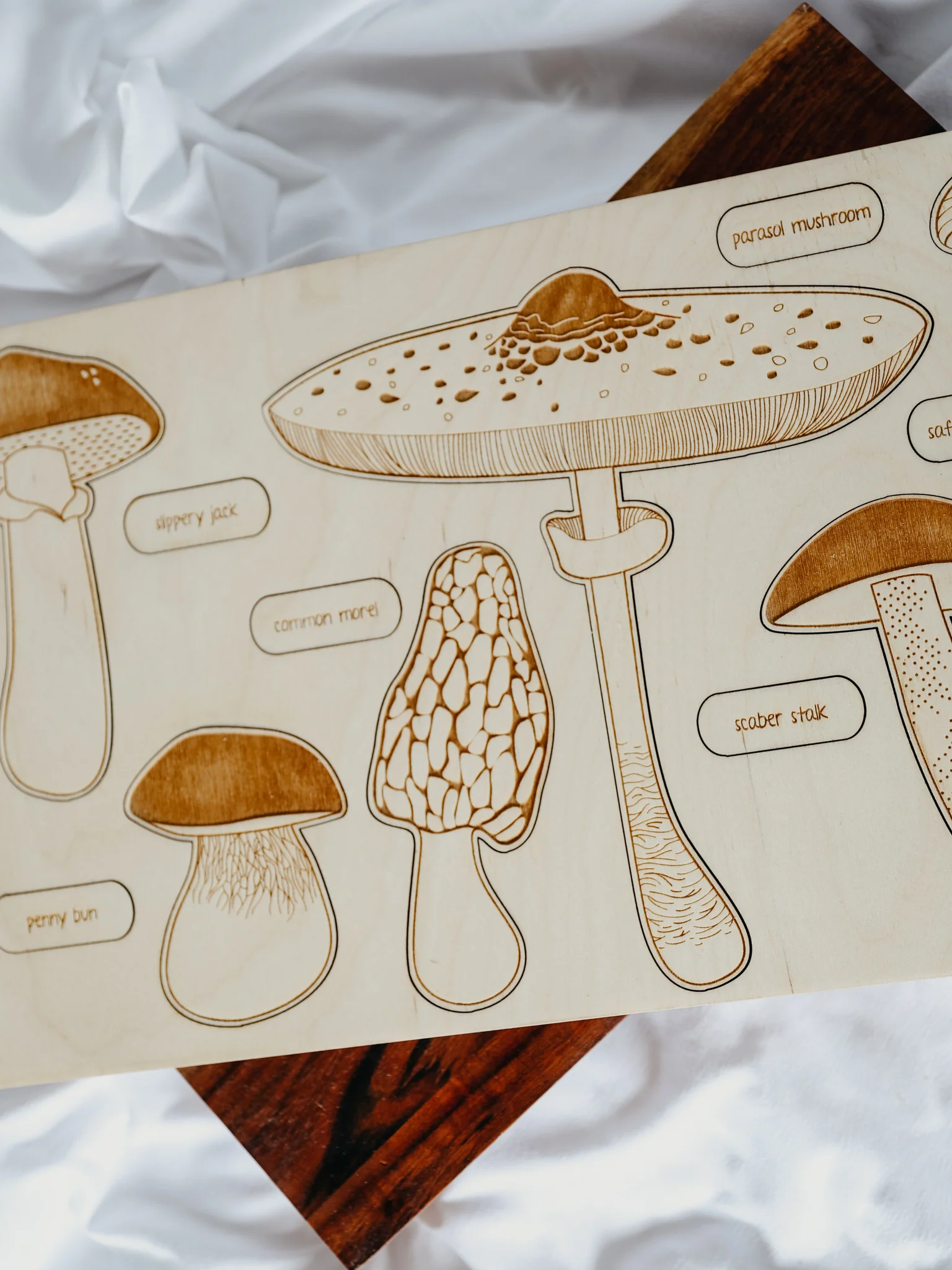 Mushroom Wooden Puzzle - Image 2
