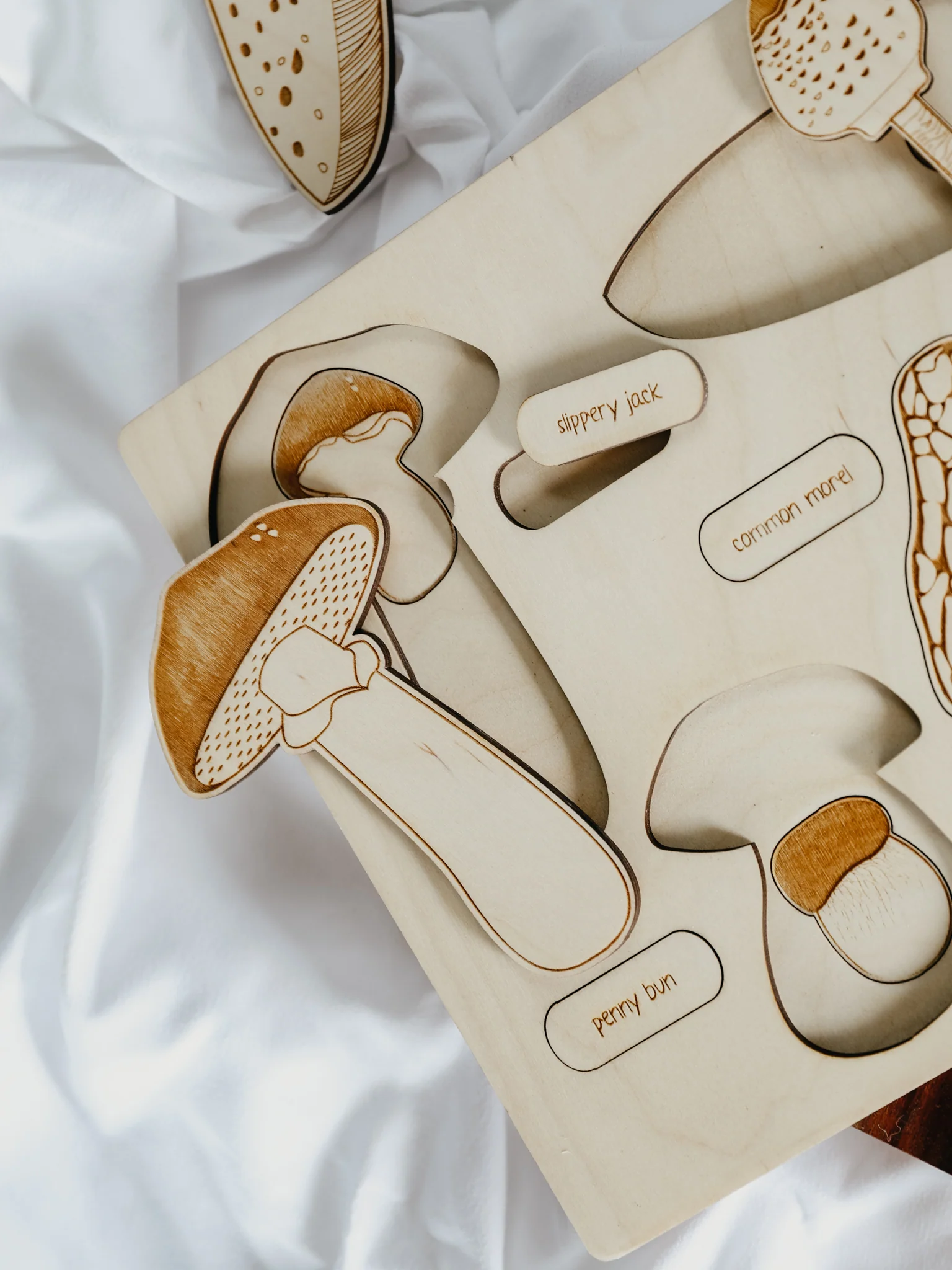 Mushroom Wooden Puzzle - Image 6