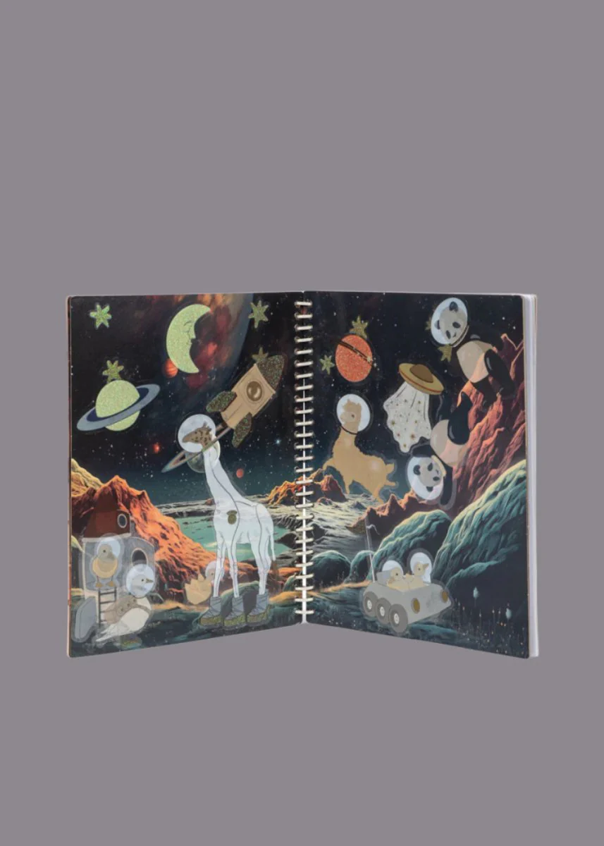 Circus Adventure Reusable Sticker Book: 8 Imaginative Worlds for Creative Play - Image 2