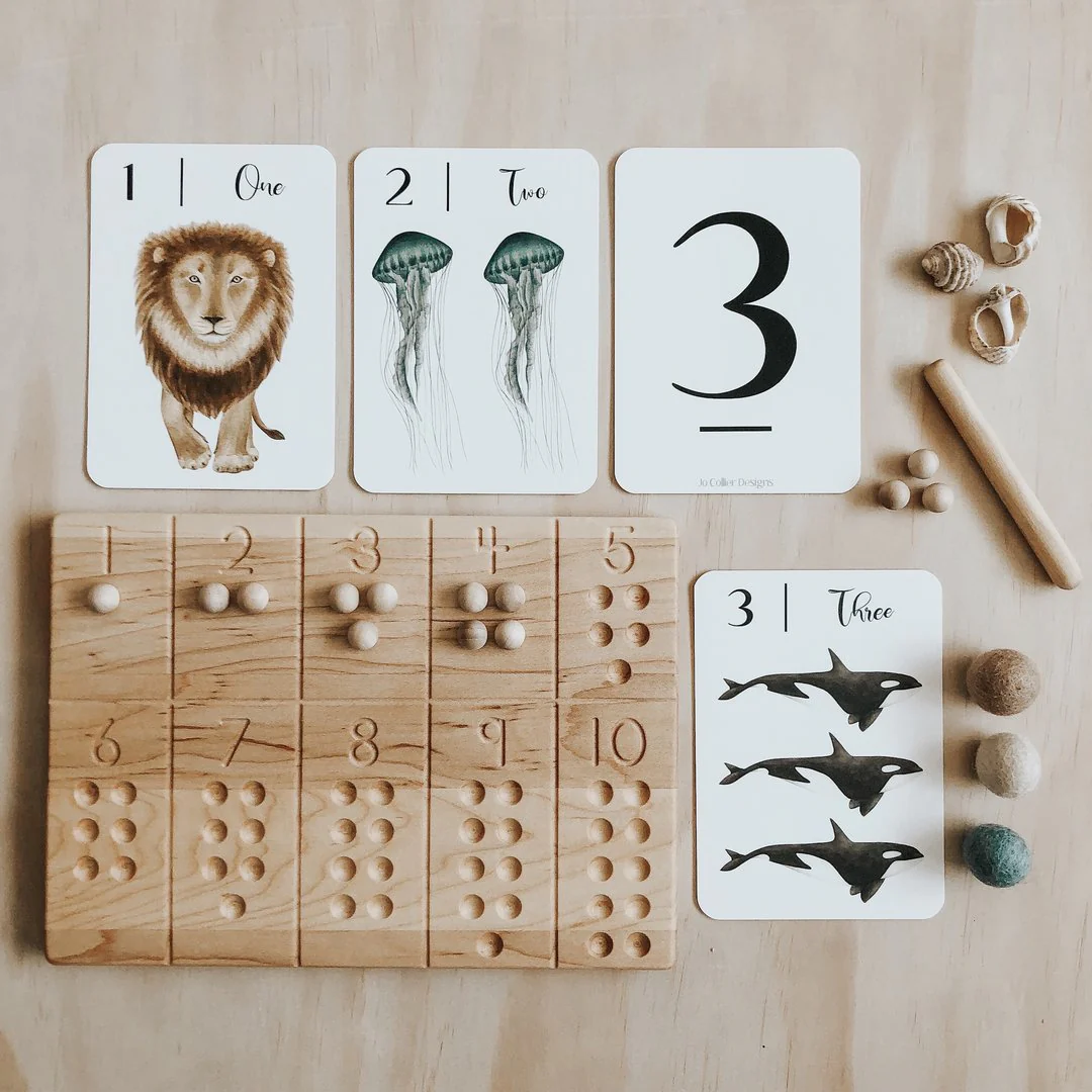 Jo Collier Designs | Nature's 123 Flashcards - Image 4