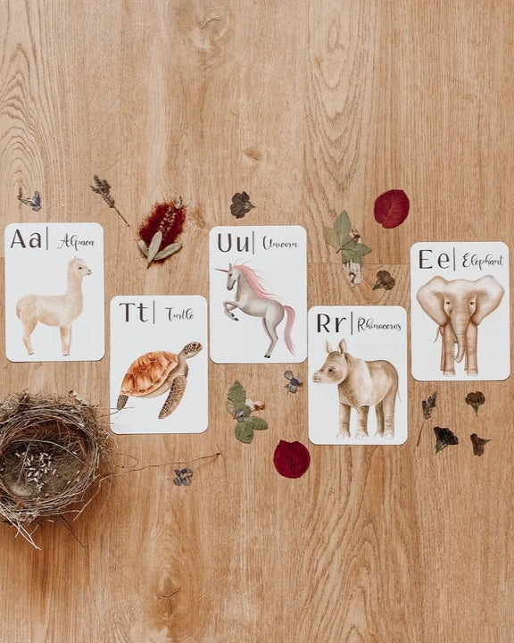 Jo Collier Designs | Nature's ABC Flashcards - Image 4