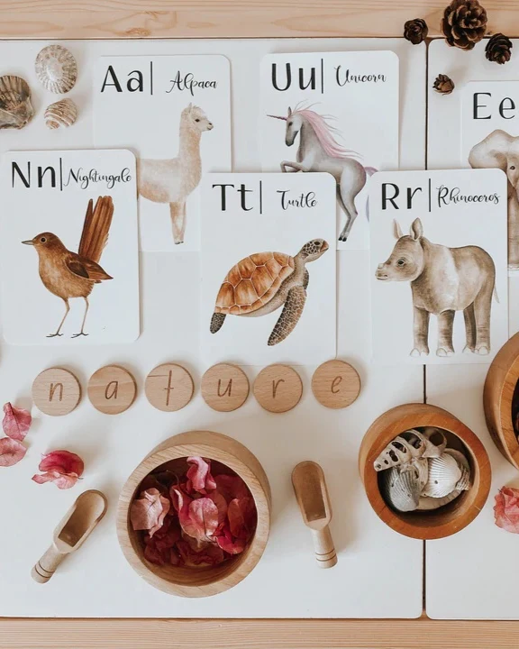 Jo Collier Designs | Nature's ABC Flashcards - Image 9