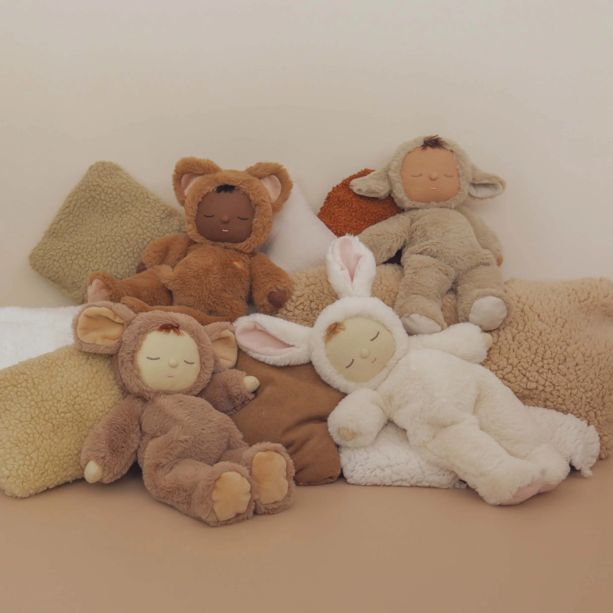 Olli Ella | Cozy Dinkum Doll - Mousy Pickle - Image 4