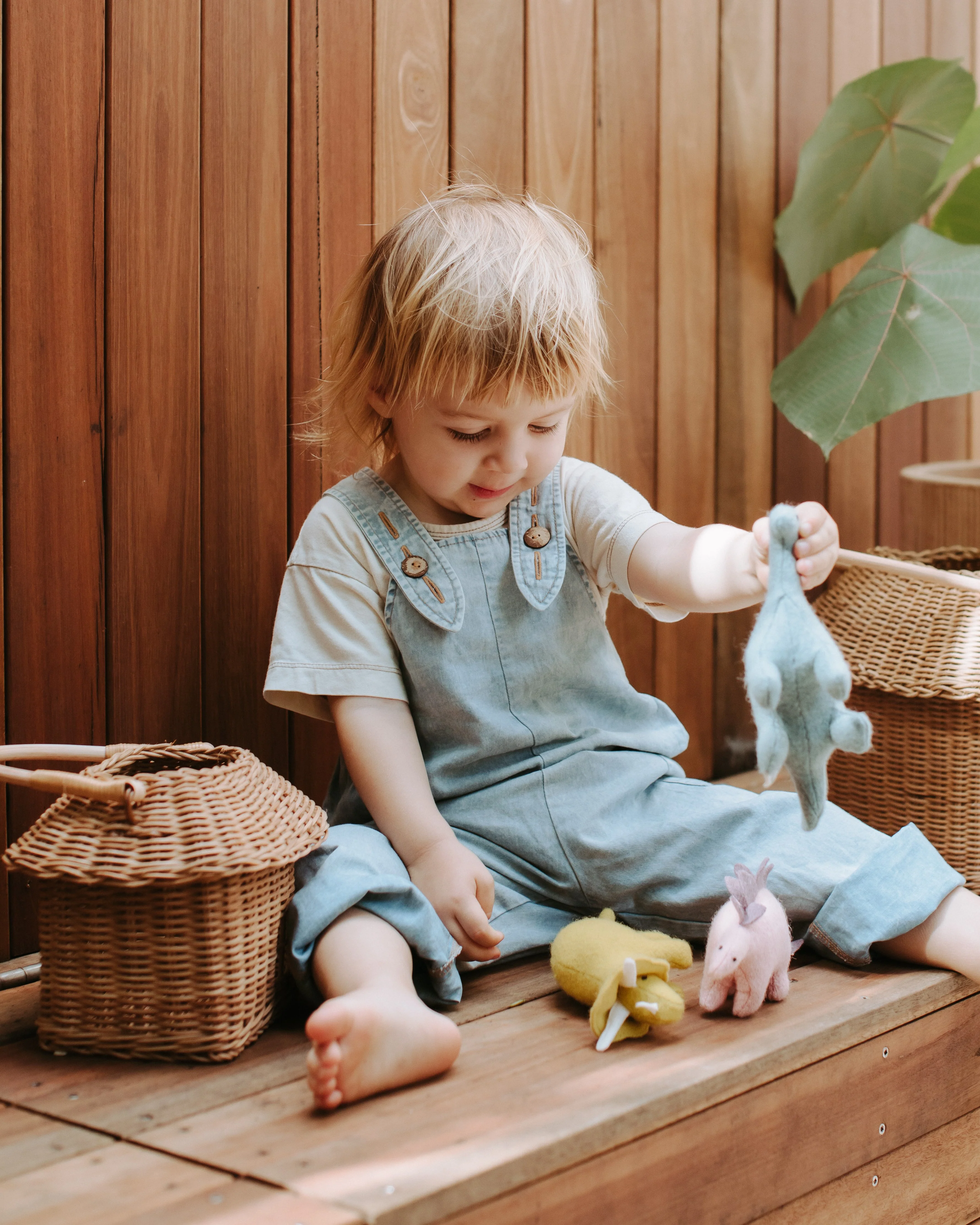 Olli Ella | Holdie Folk Felt Dinosaurs (set of 3) - Image 4