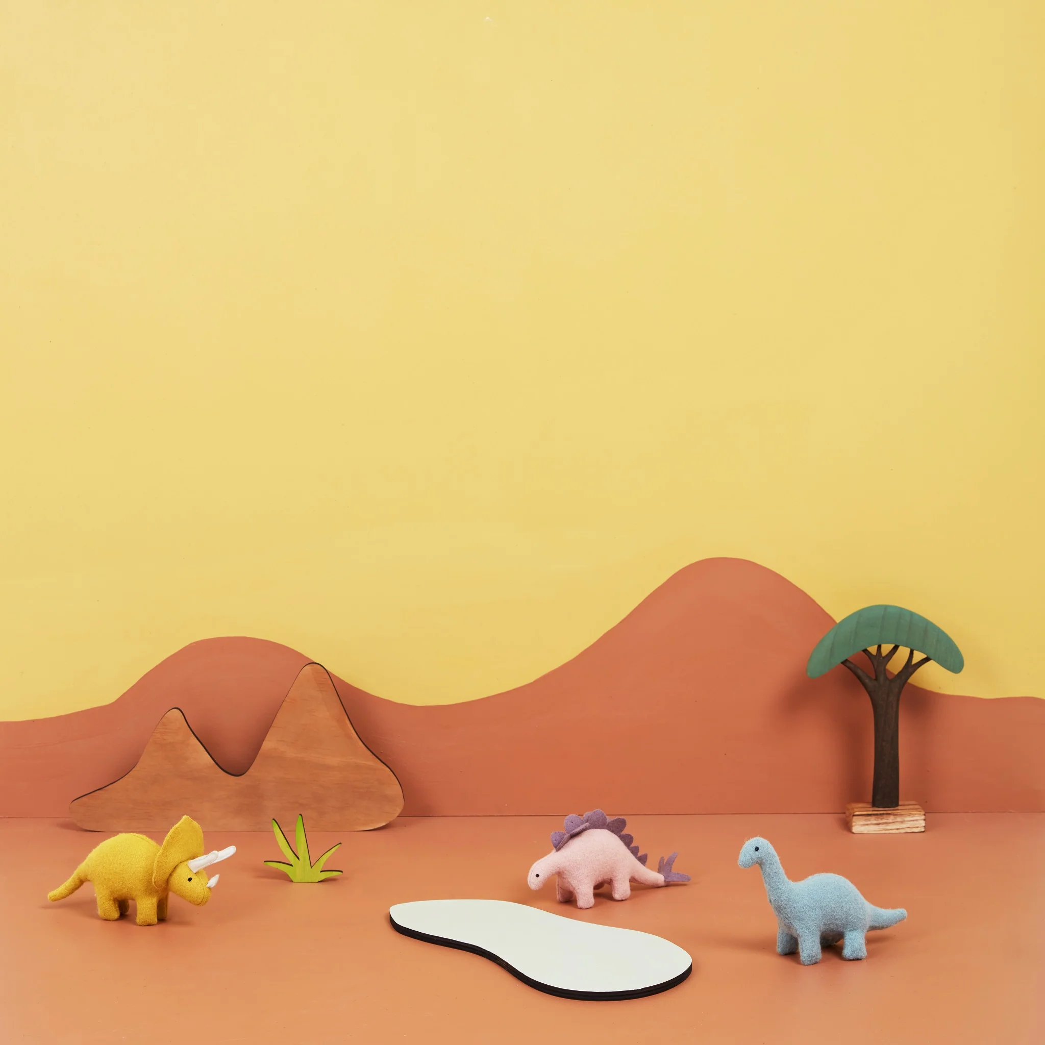 Olli Ella | Holdie Folk Felt Dinosaurs (set of 3) - Image 6