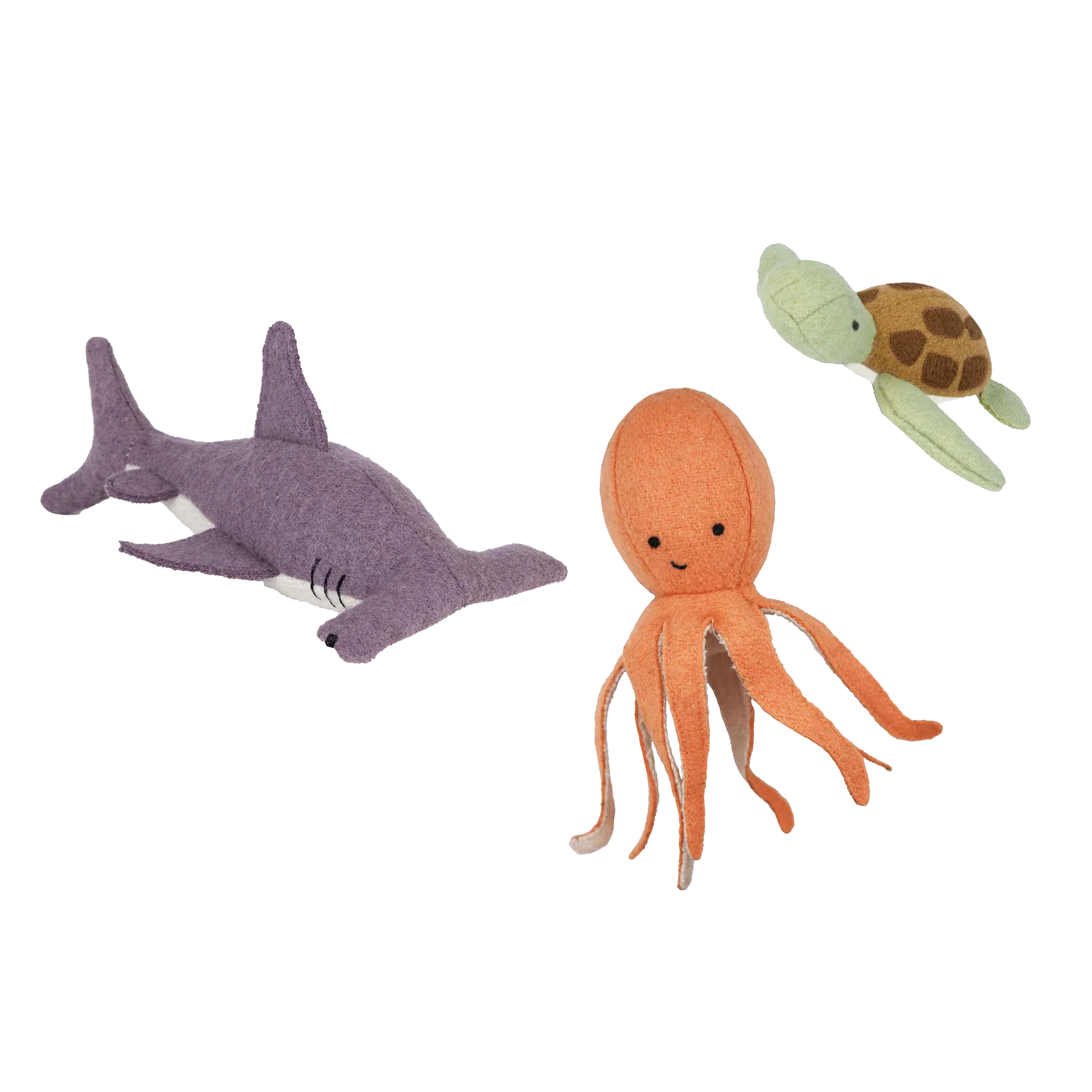 Olli Ella | Holdie Folk Felt Marine Animals (set of 3) - Image 8