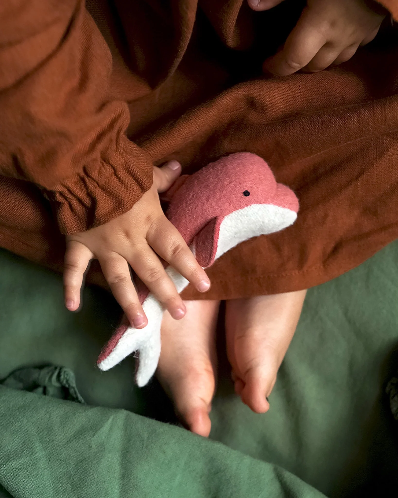 Olli Ella | Holdie Folk Felt Ocean Animals (set of 3) - Image 4