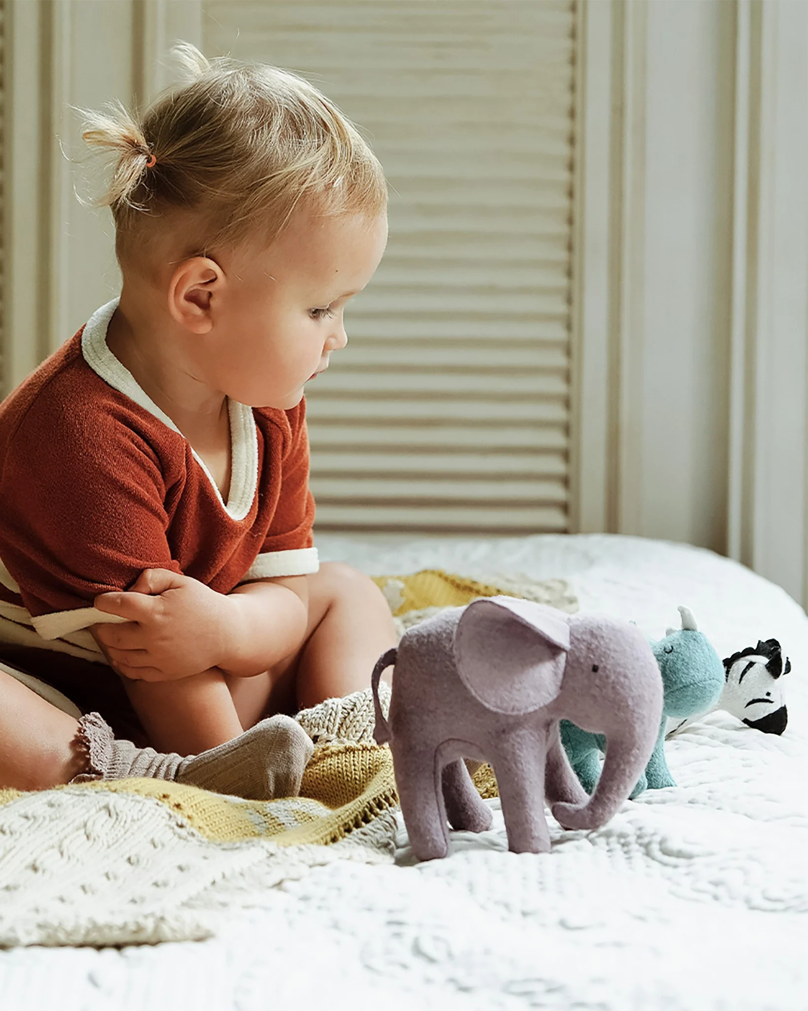 Olli Ella | Holdie Folk Felt Safari Animals (set of 3) - Image 4