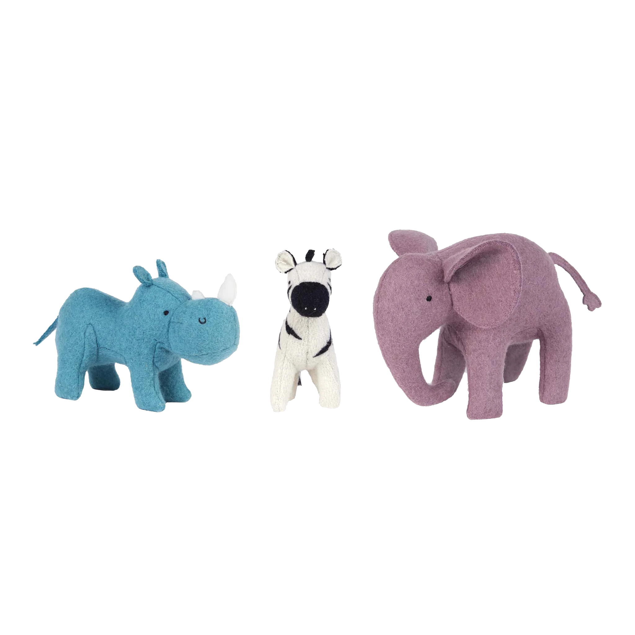 Olli Ella | Holdie Folk Felt Safari Animals (set of 3) - Image 7
