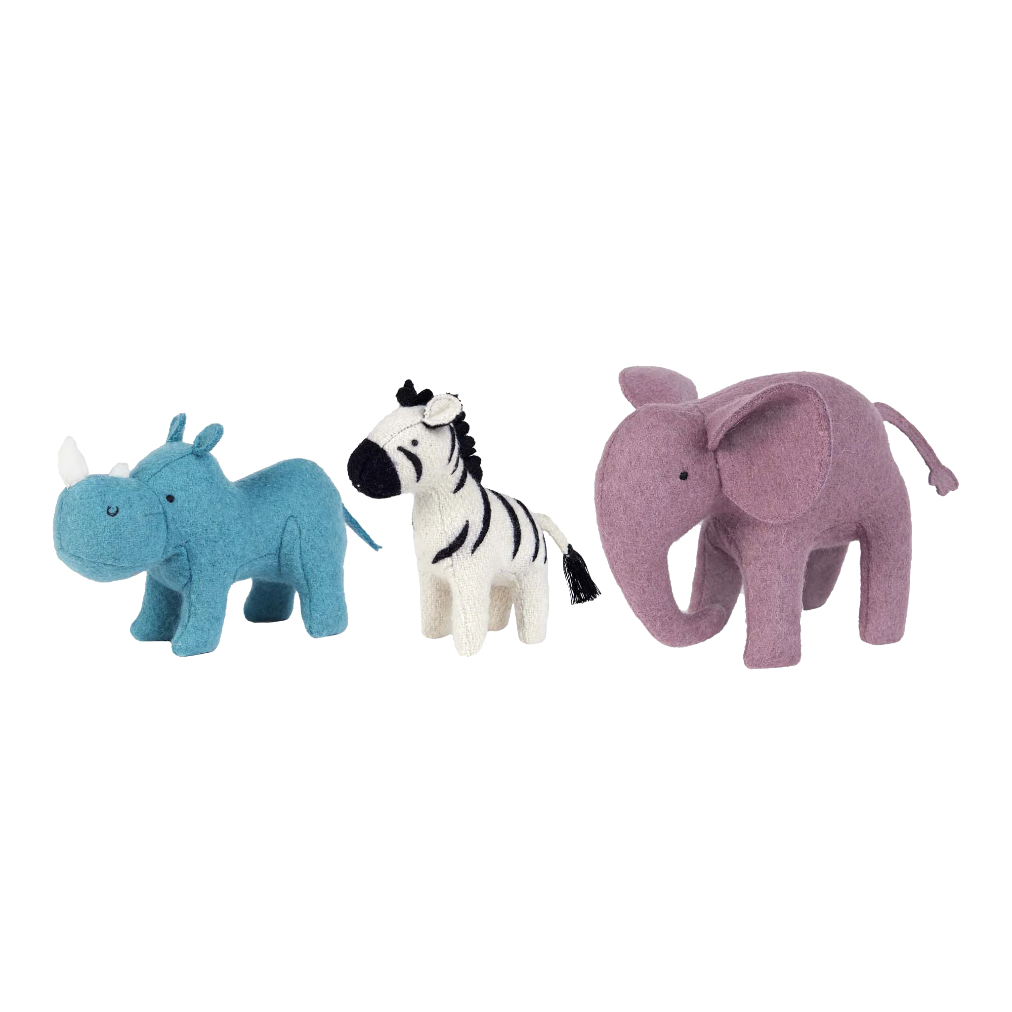 Olli Ella | Holdie Folk Felt Safari Animals (set of 3) - Image 8