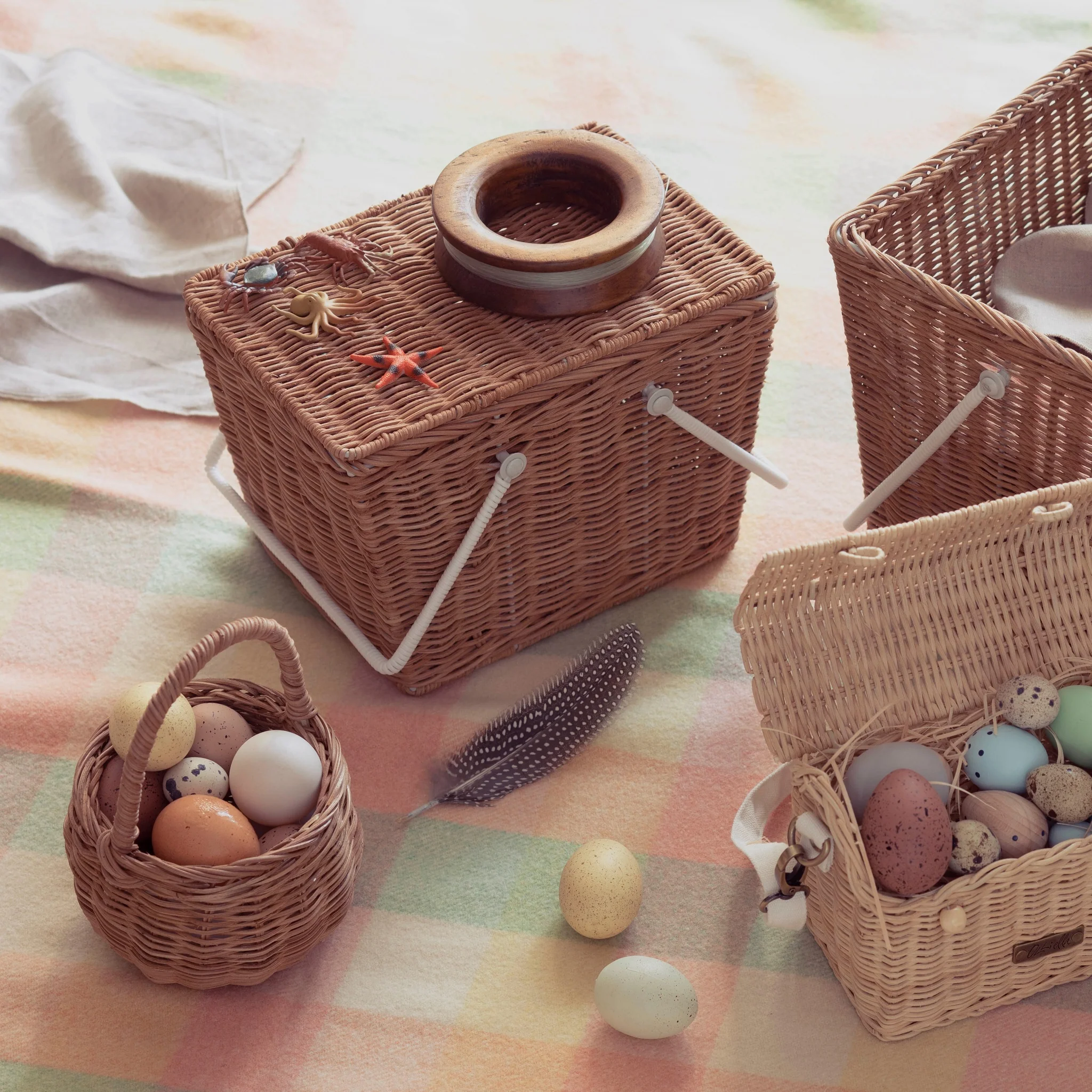 Olli Ella | Piki Rattan Basket - Image 3