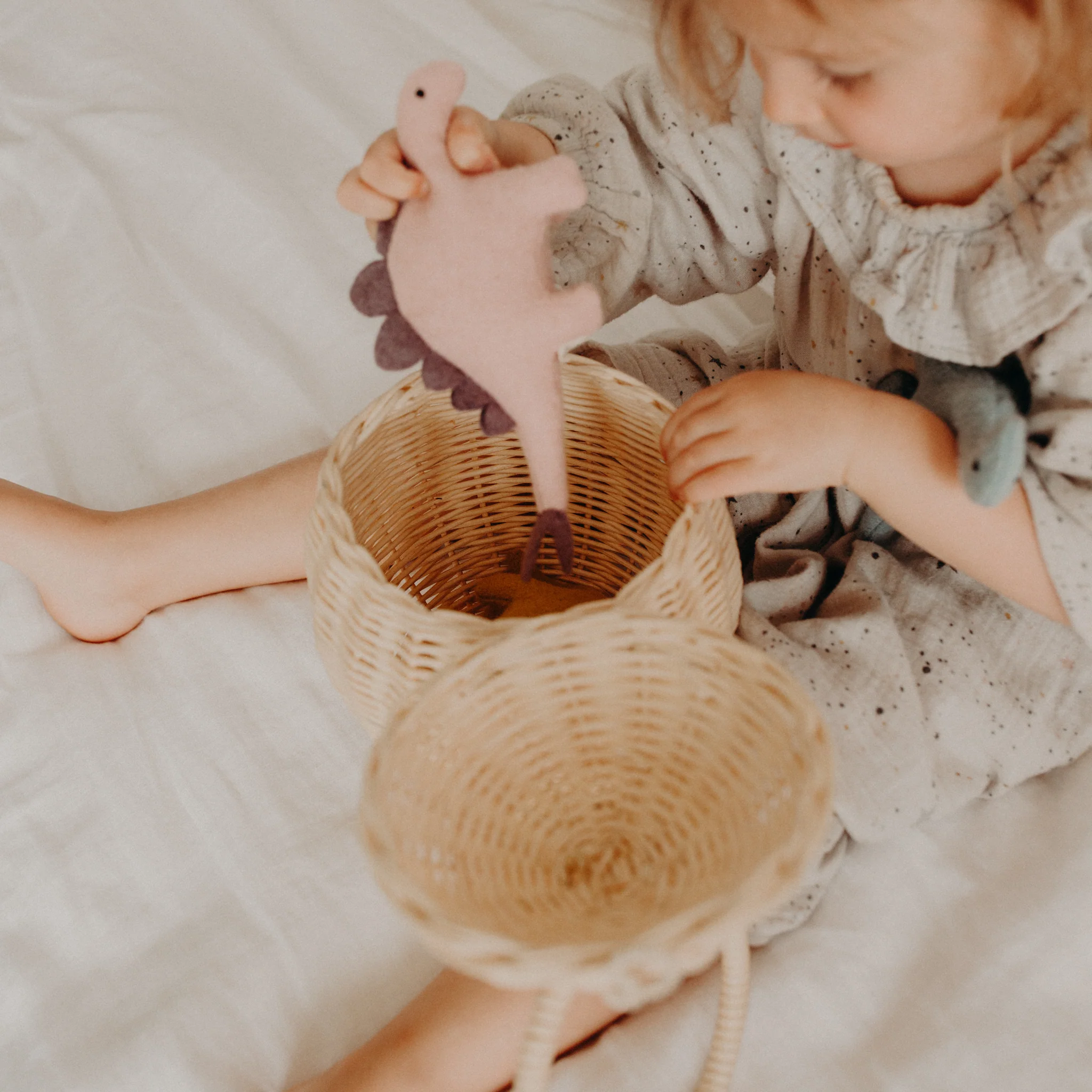 Olli Ella | Rattan Egg Basket - Image 2
