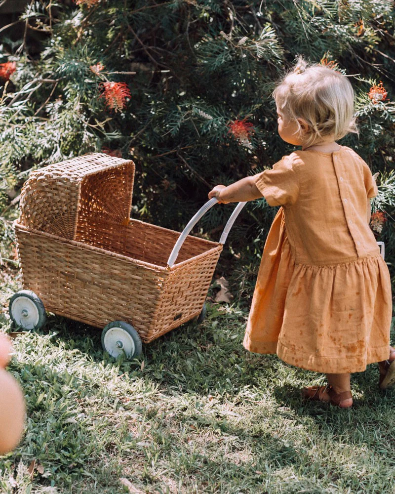 Olli Ella | Rattan Strolley - Natural - Image 3