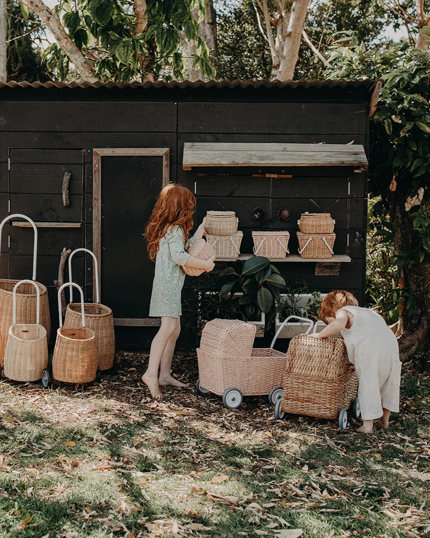 Olli Ella | Rattan Strolley - Natural - Image 7