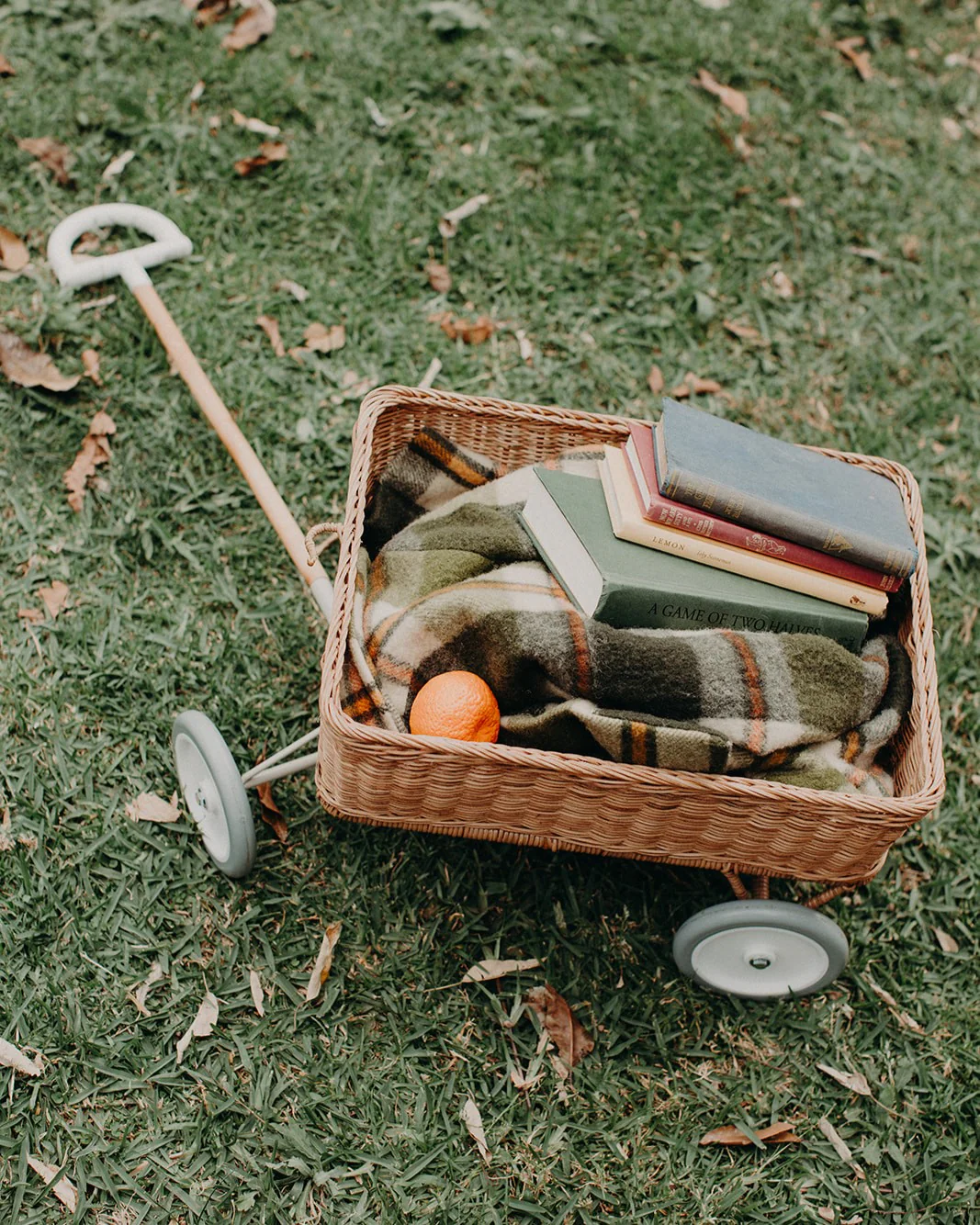 Olli Ella | Rattan Toy Wagon - Natural - Image 9