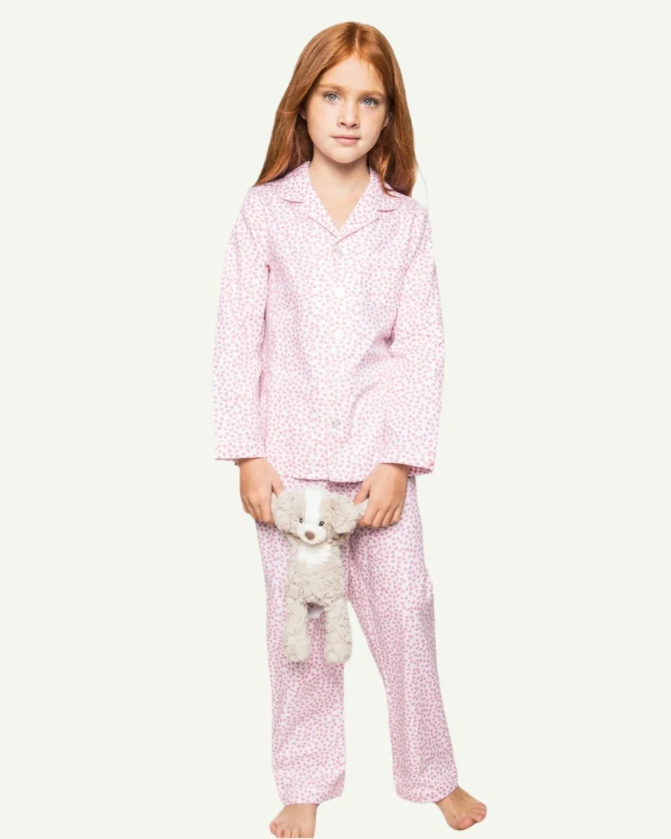 Petite Plume | Kids Pajama Set in Sweethearts - Image 3