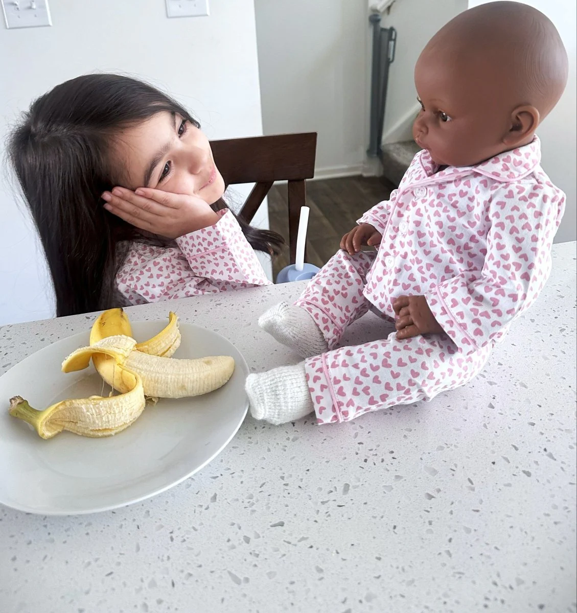 Petite Plume | Kids Pajama Set in Sweethearts - Image 4
