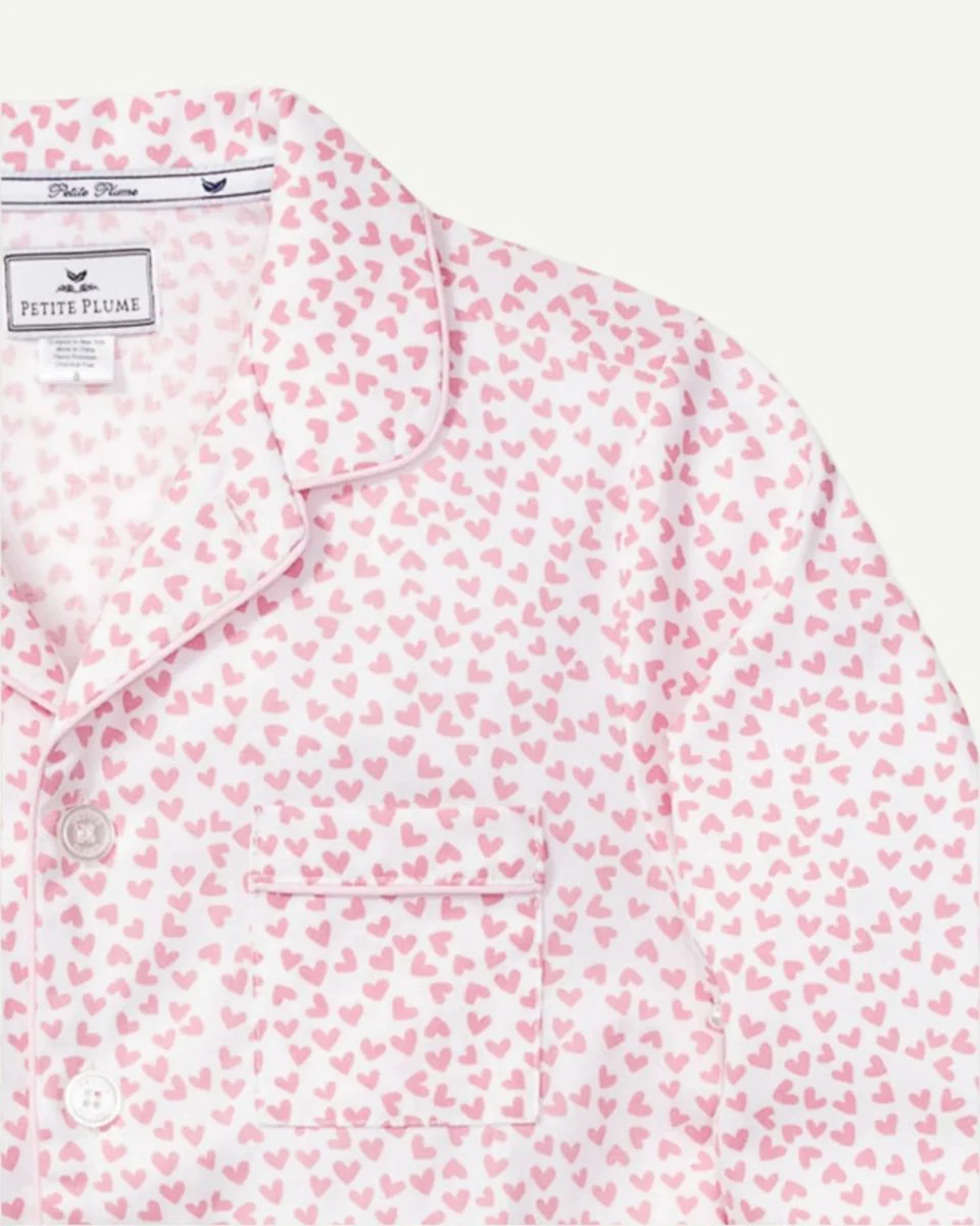 Petite Plume | Kids Pajama Set in Sweethearts - Image 6