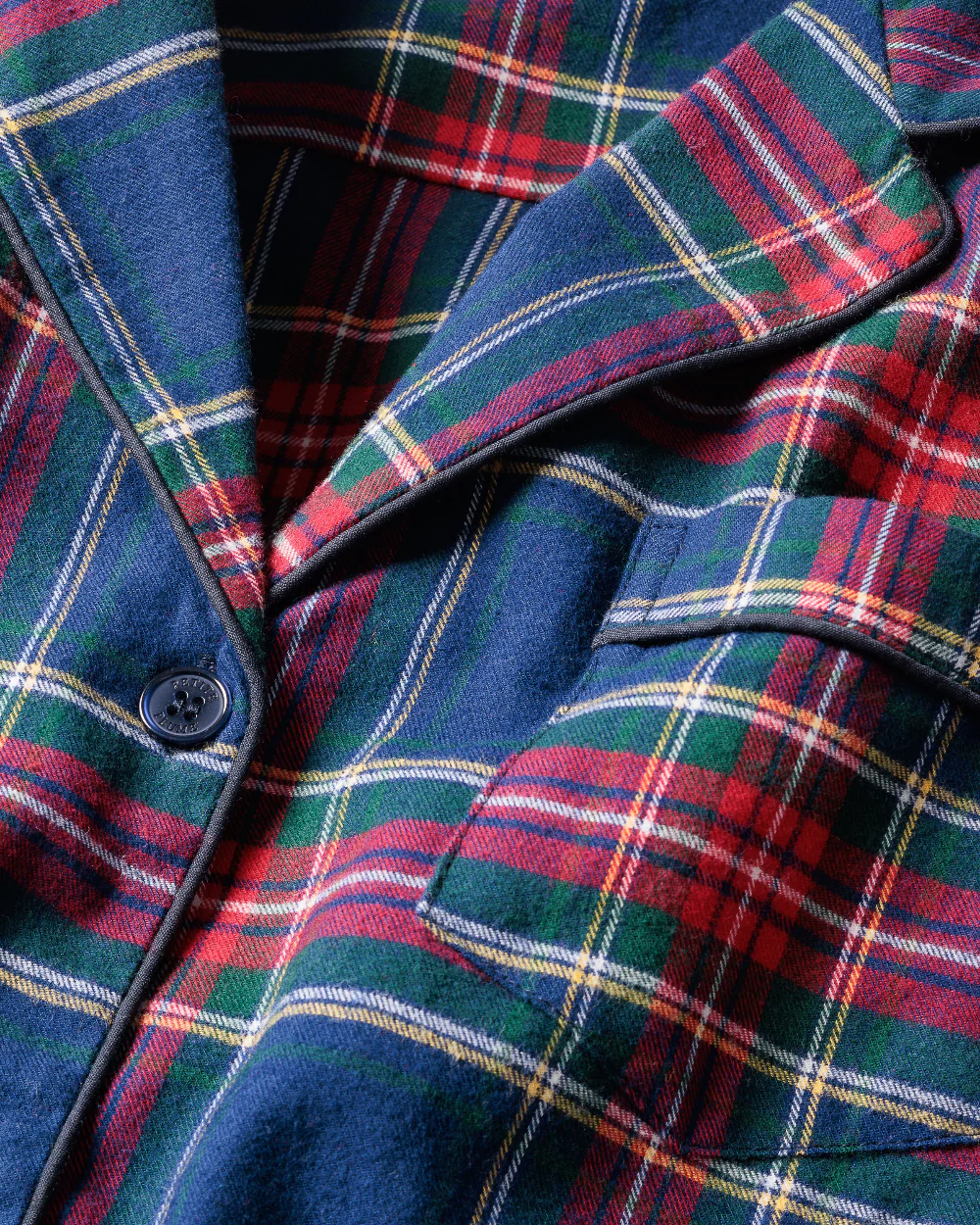 Petite Plume | Kids Pajama Set in Windsor Tartan - Image 3