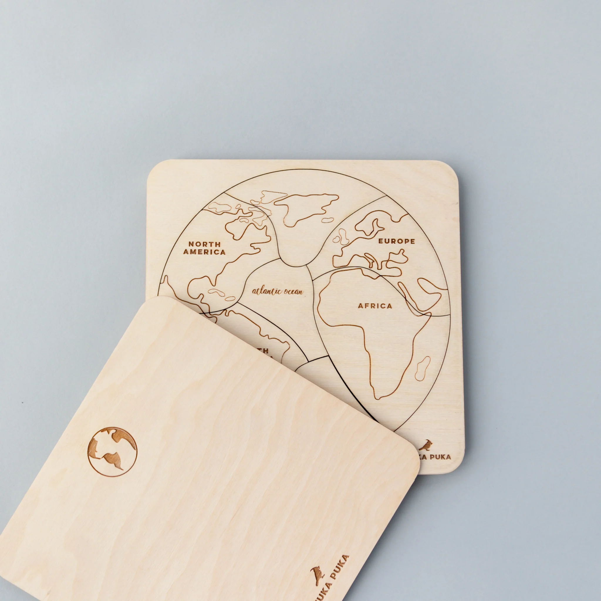 Planet Earth Wooden Puzzle - Image 6