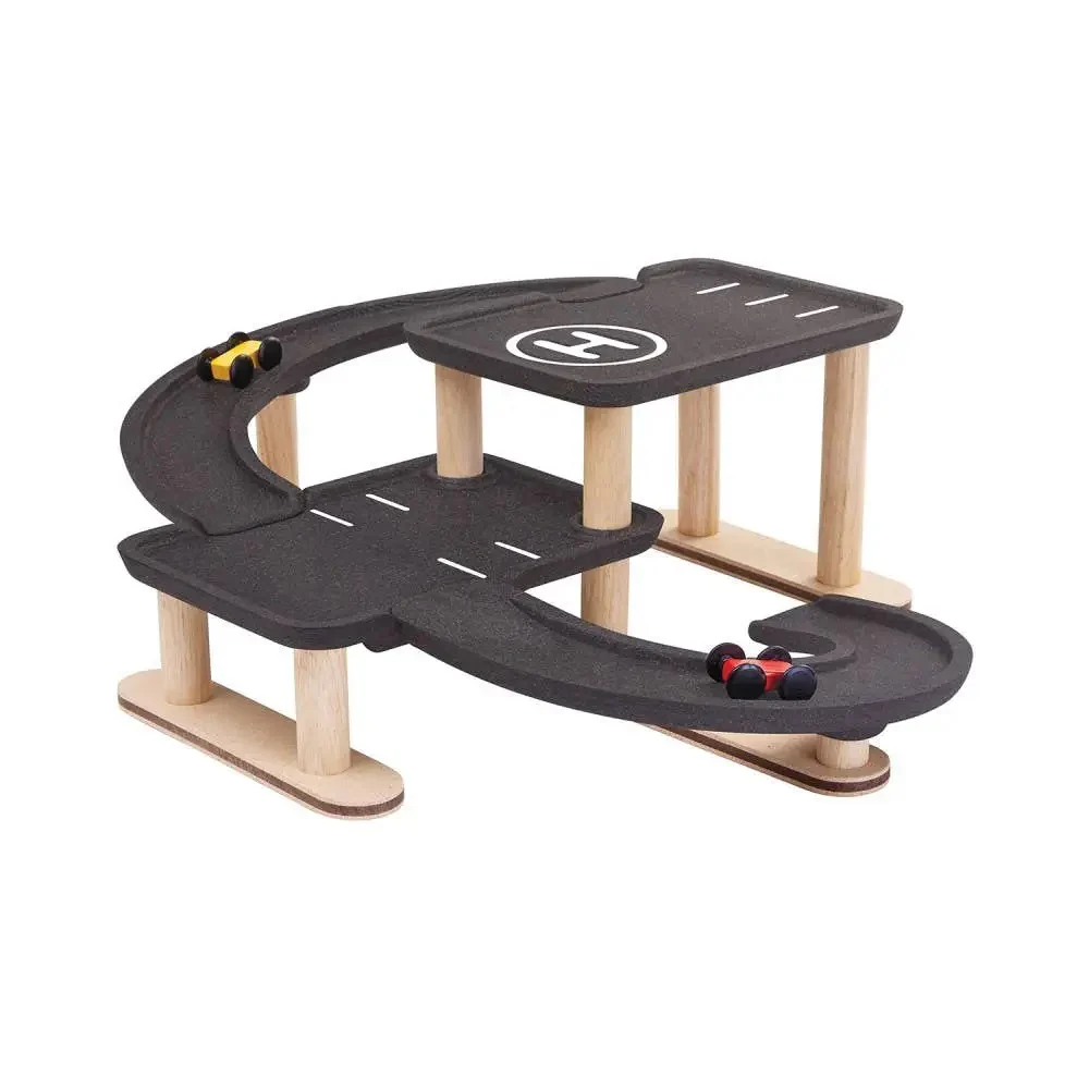 PlanToys | Race N Play Parking Garage - Image 5