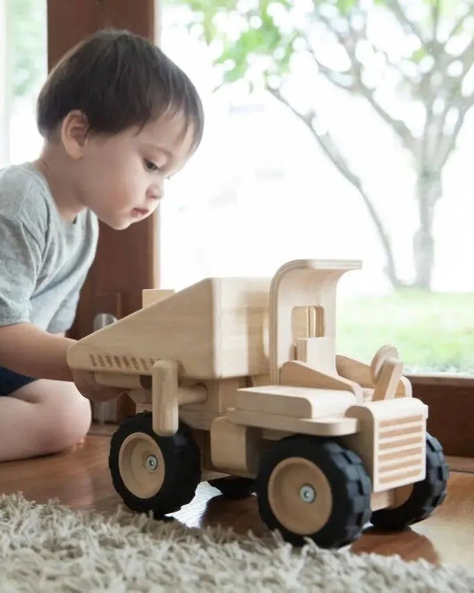 PlanToys | Toy Dump Truck - Image 2