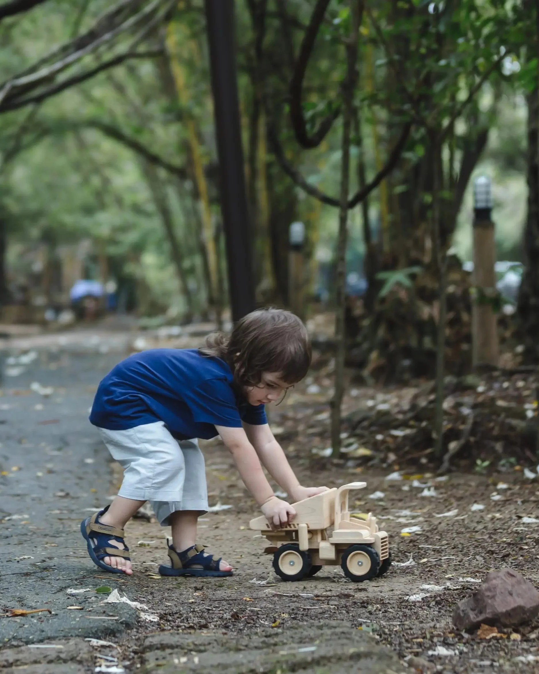 PlanToys | Toy Dump Truck - Image 4