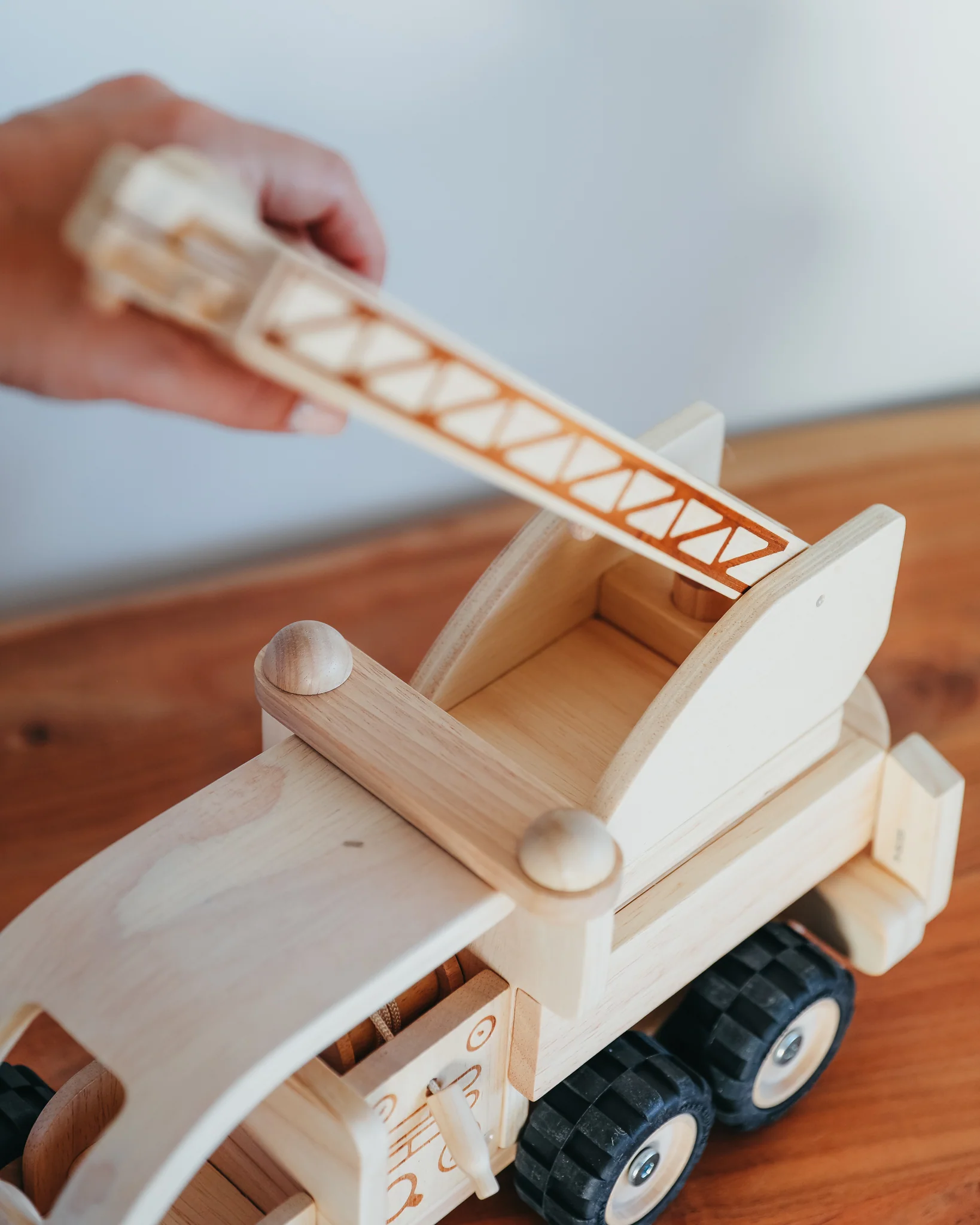 PlanToys | Toy Fire Truck - Image 11