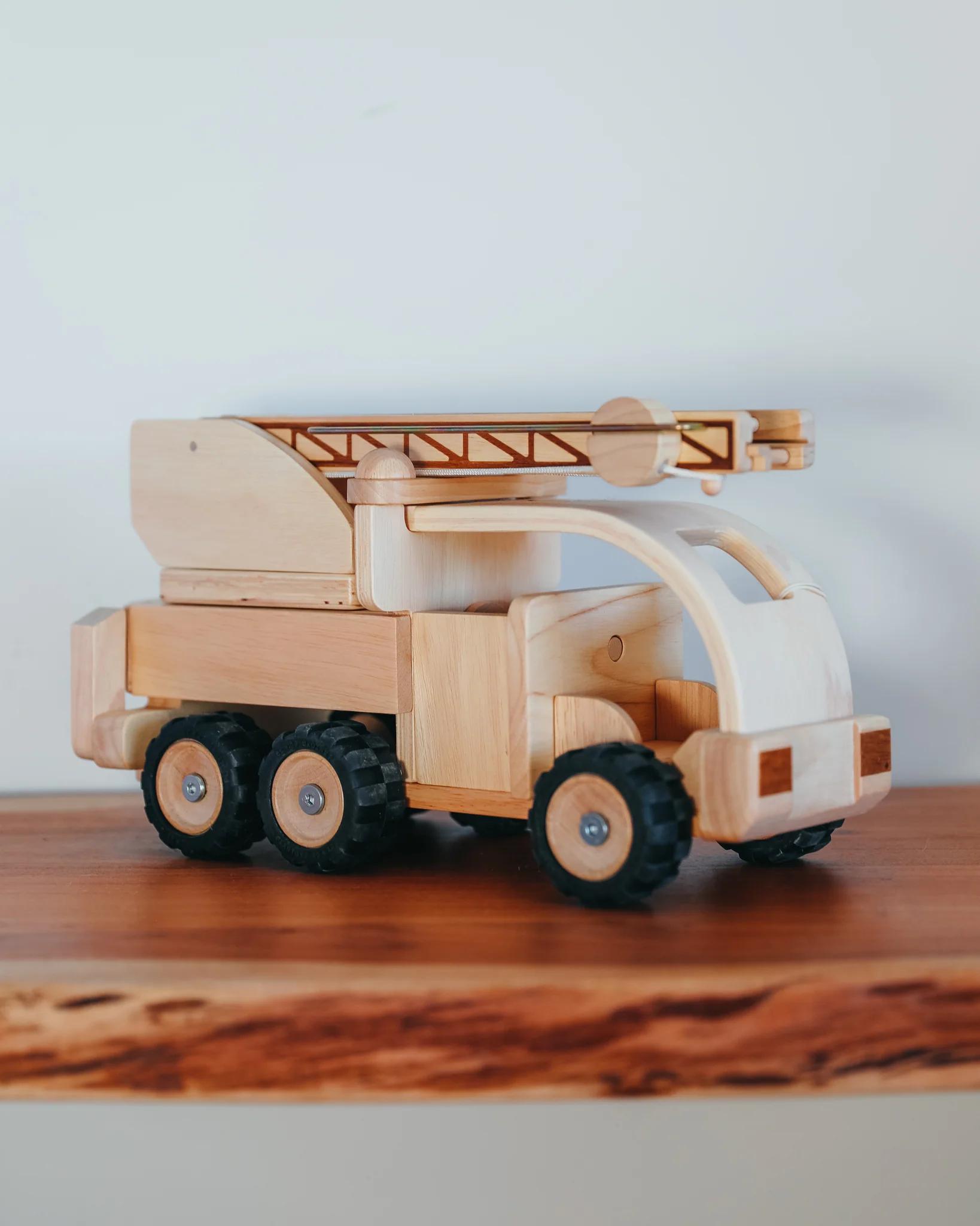 PlanToys | Toy Fire Truck - Image 6
