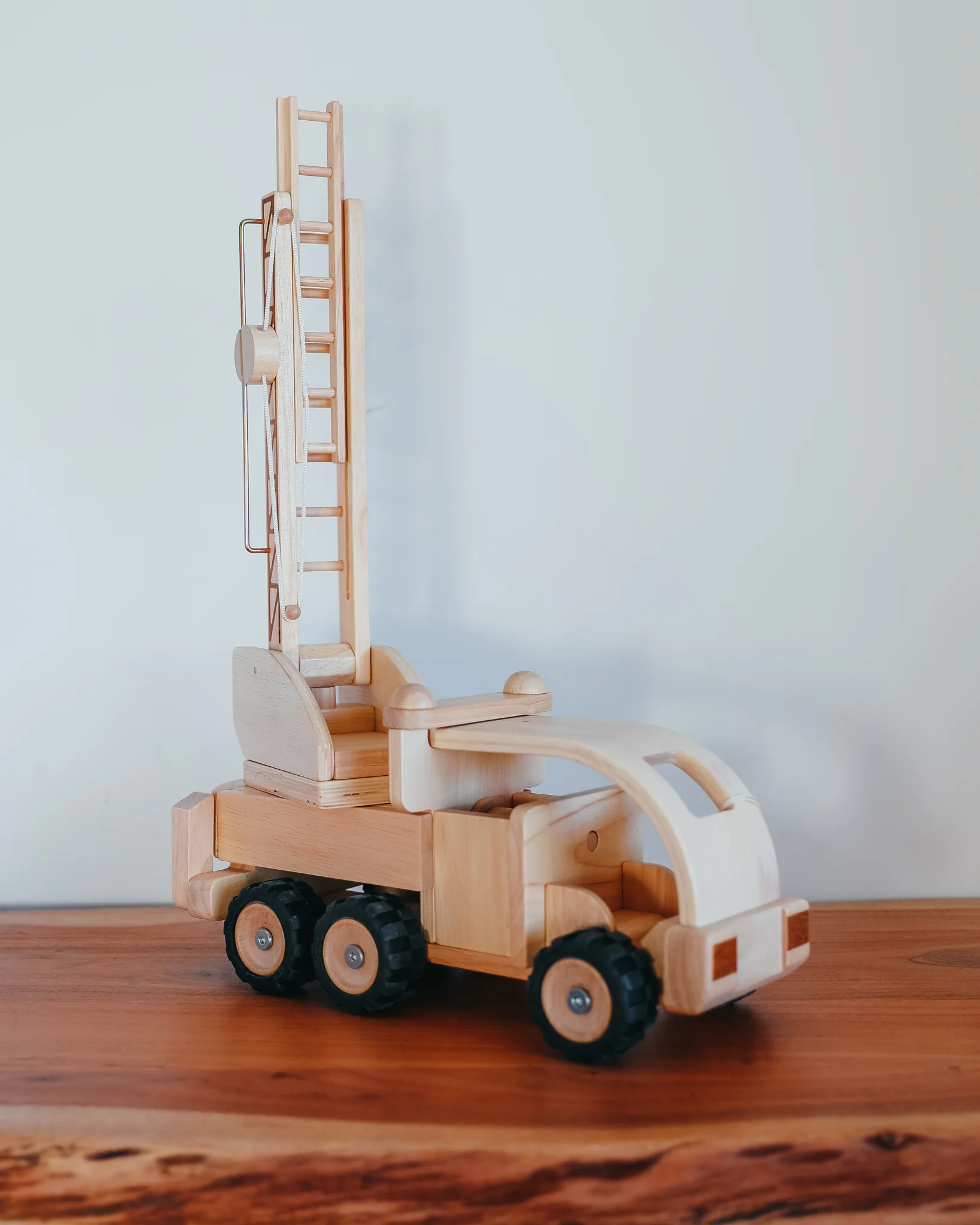 PlanToys | Toy Fire Truck - Image 7