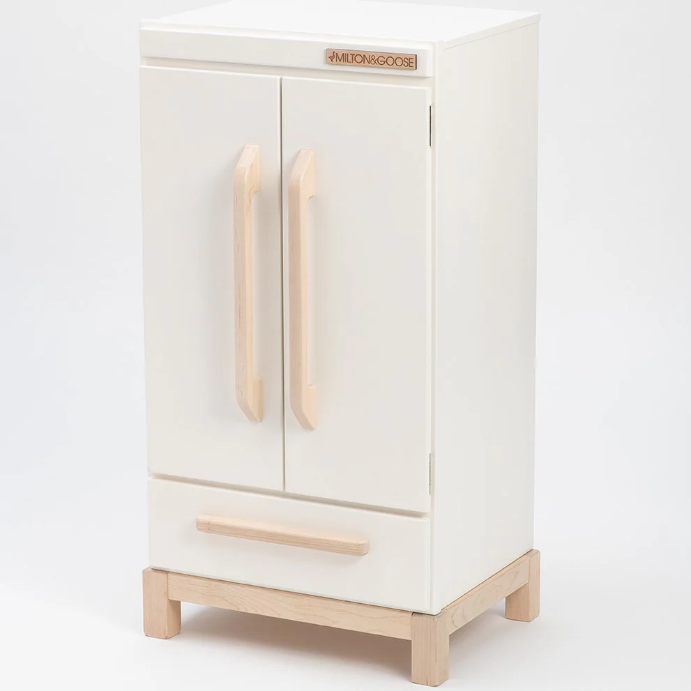 Play Kitchen Fridge - White - Image 5