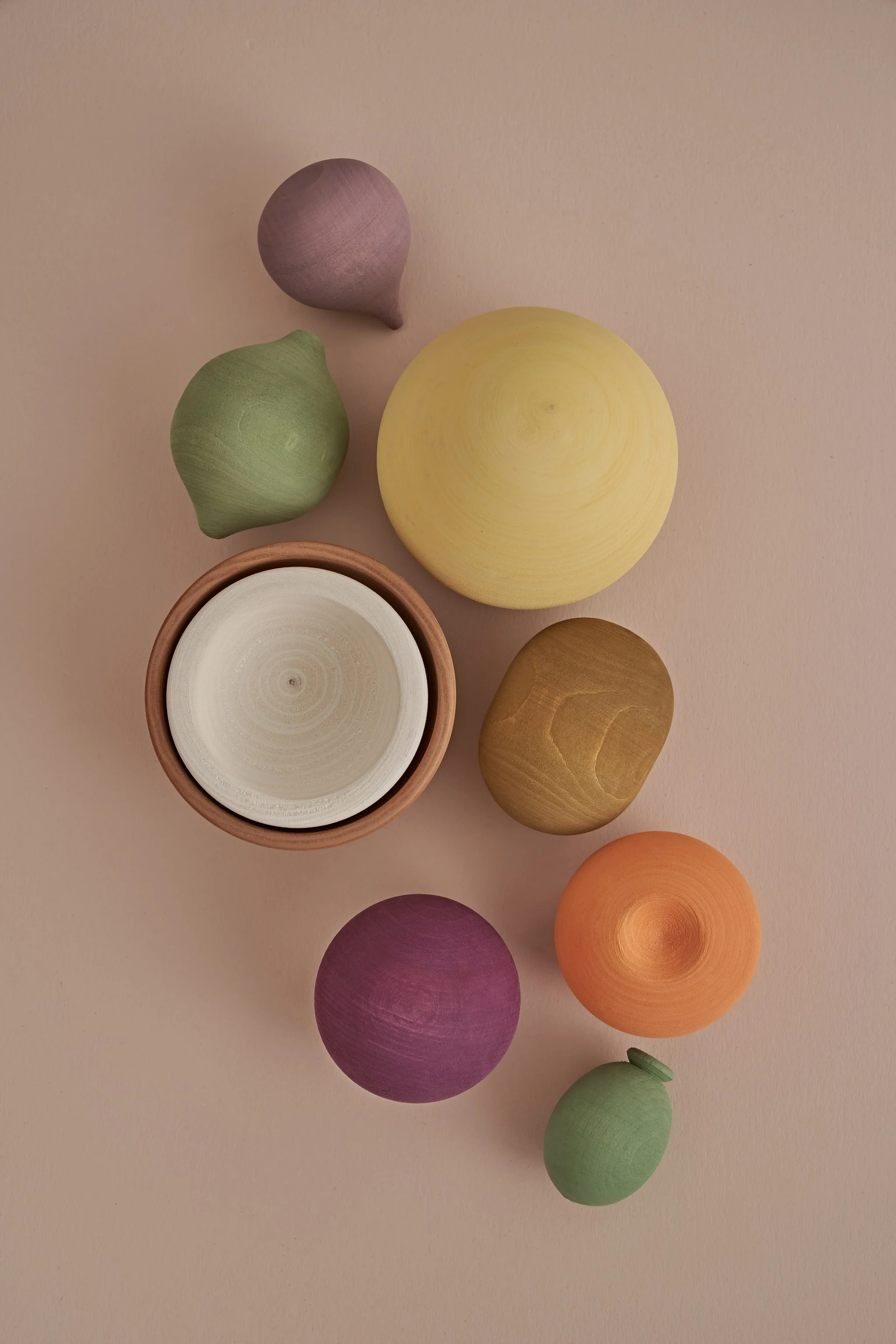 Raduga Grez | Handmade Wooden Fruits (set of 8) - Image 4