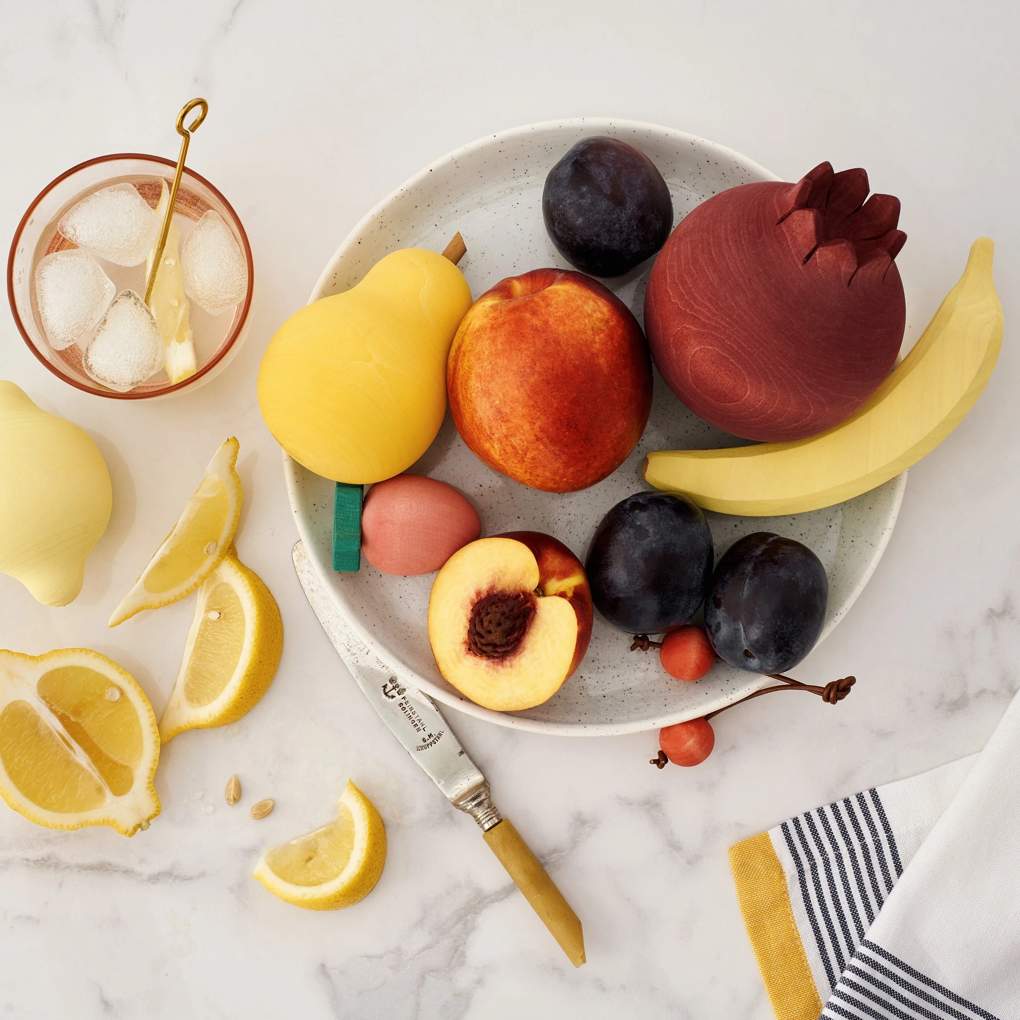 Raduga Grez | Handmade Wooden Fruits (set of 9) - Image 6