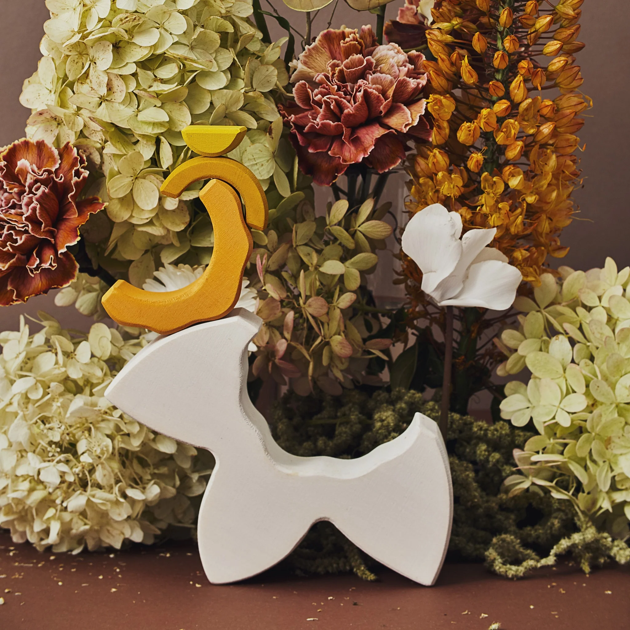 Raduga Grez | Wooden Flower Stacker - Narcissus (small) - Image 2