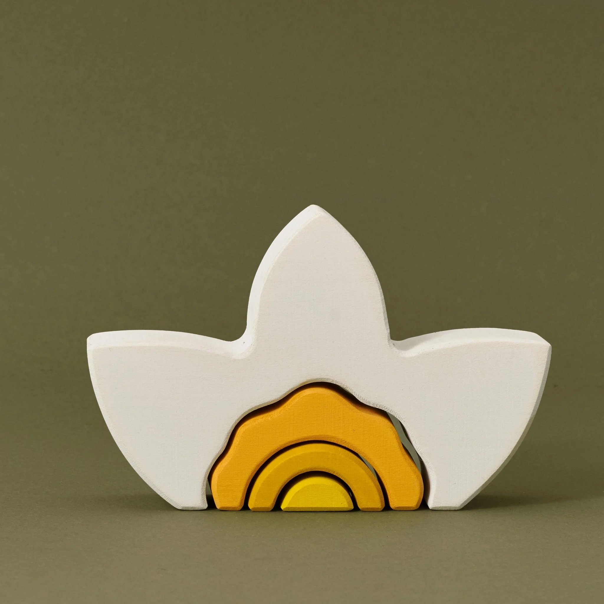 Raduga Grez | Wooden Flower Stacker - Narcissus (small) - Image 3