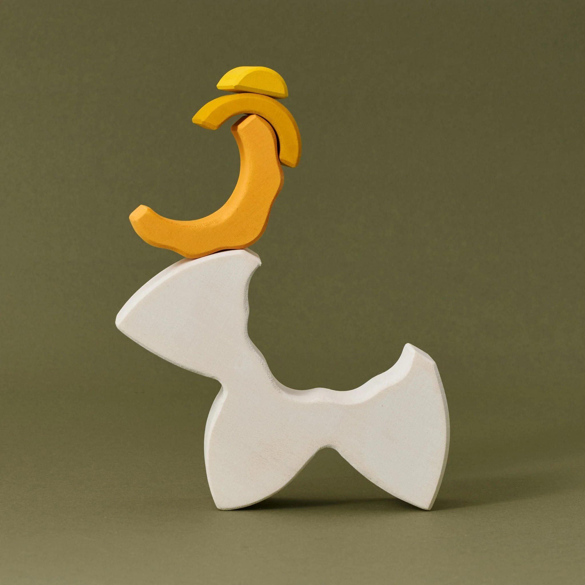Raduga Grez | Wooden Flower Stacker - Narcissus (small) - Image 4