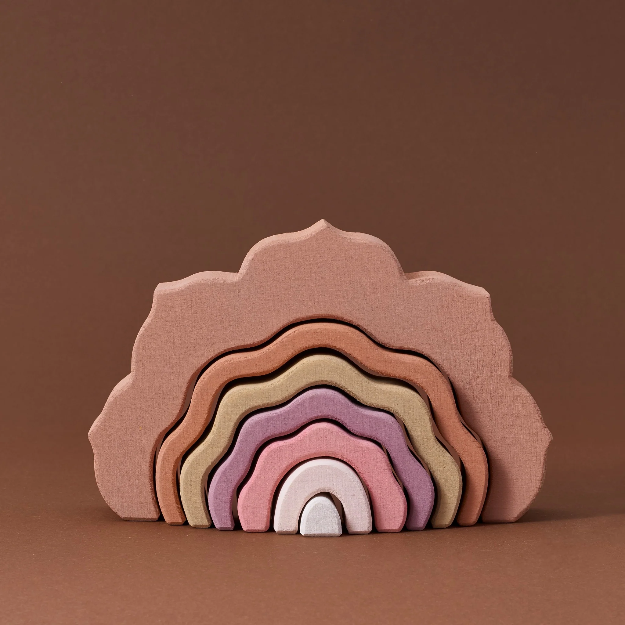 Raduga Grez | Wooden Flower Stacker - Rose (small) - Image 2