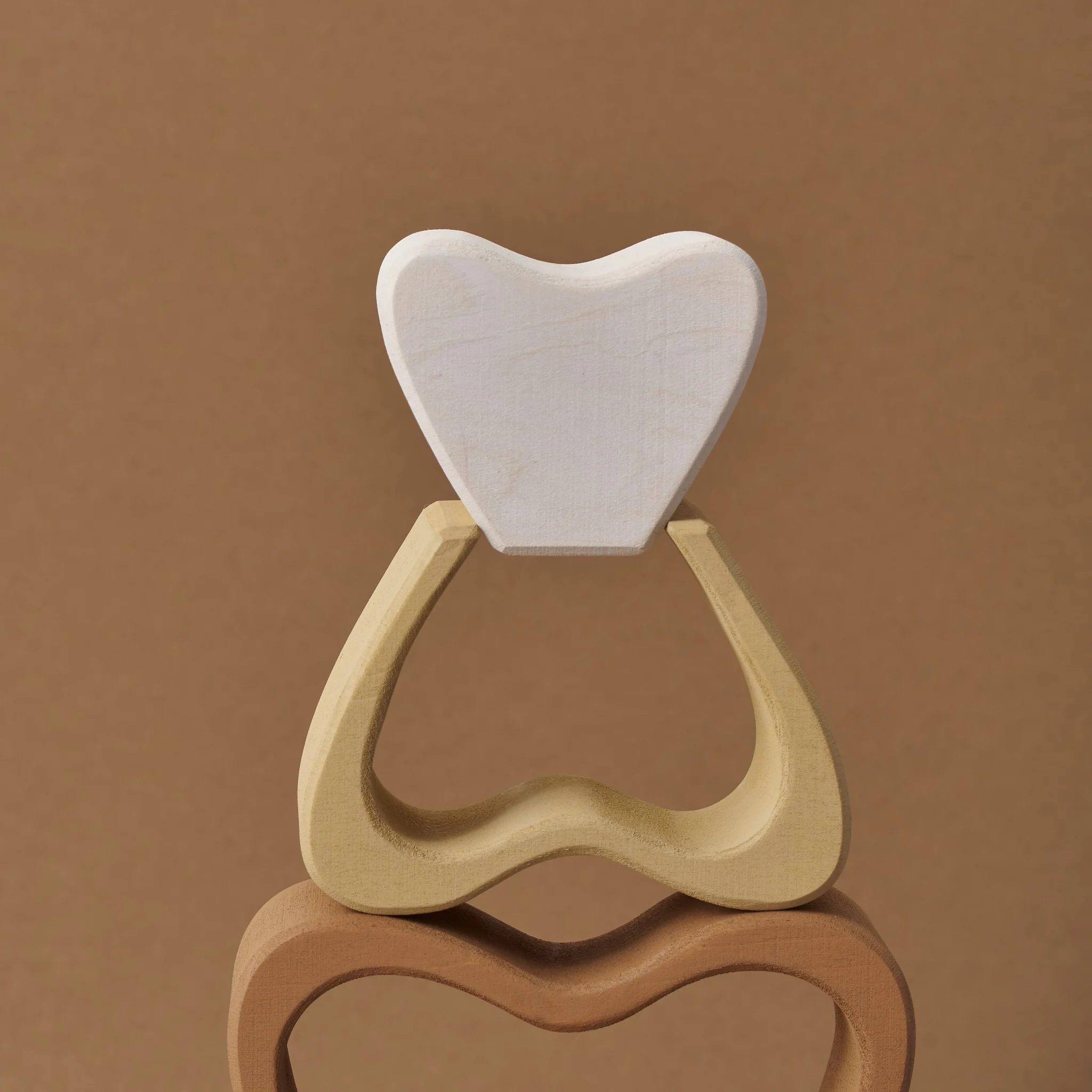 Raduga Grez | Wooden Heart Stacker (small) - Image 2