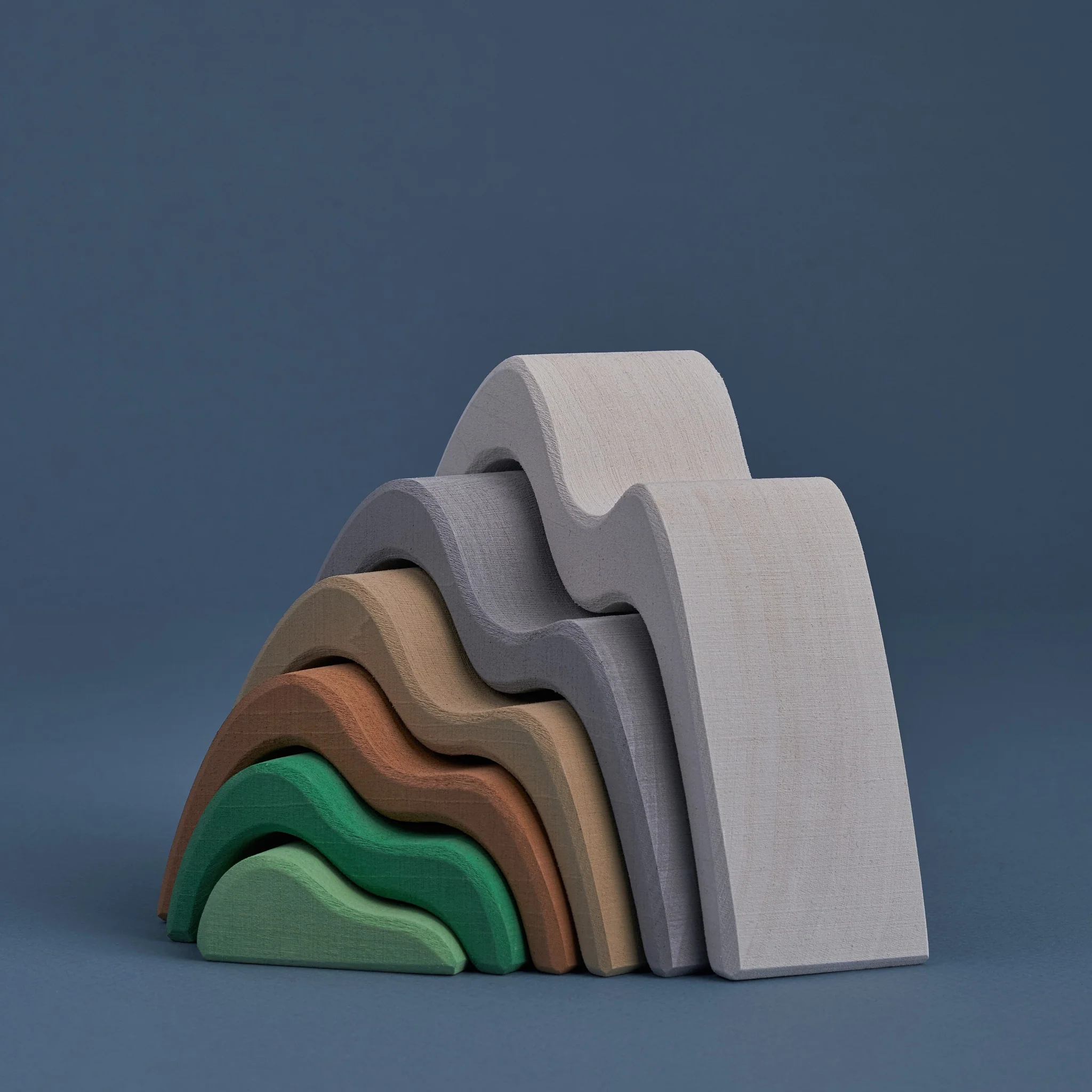Raduga Grez | Wooden Mountain Stacker (small) - Image 2